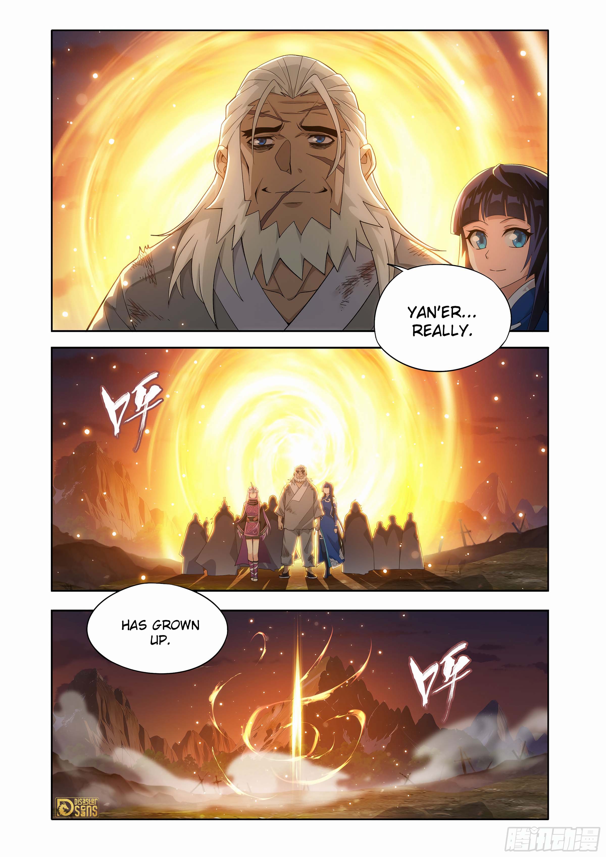 The 16 page of Battle Through The Heavens comic chapter 447