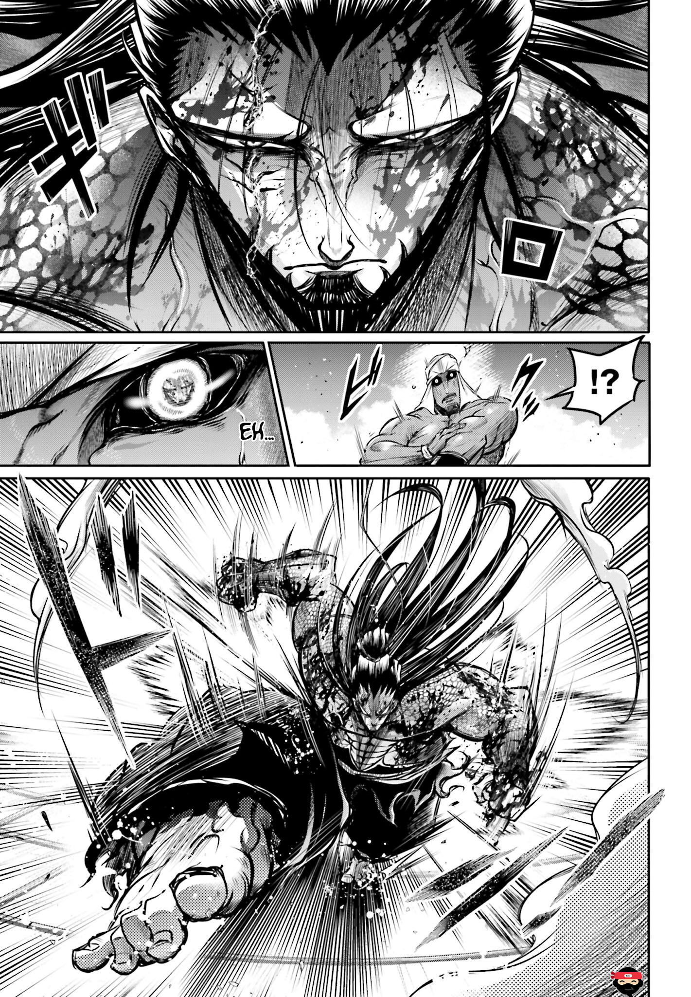 The 14 page of The Legend Of Lu Bu comic chapter 14