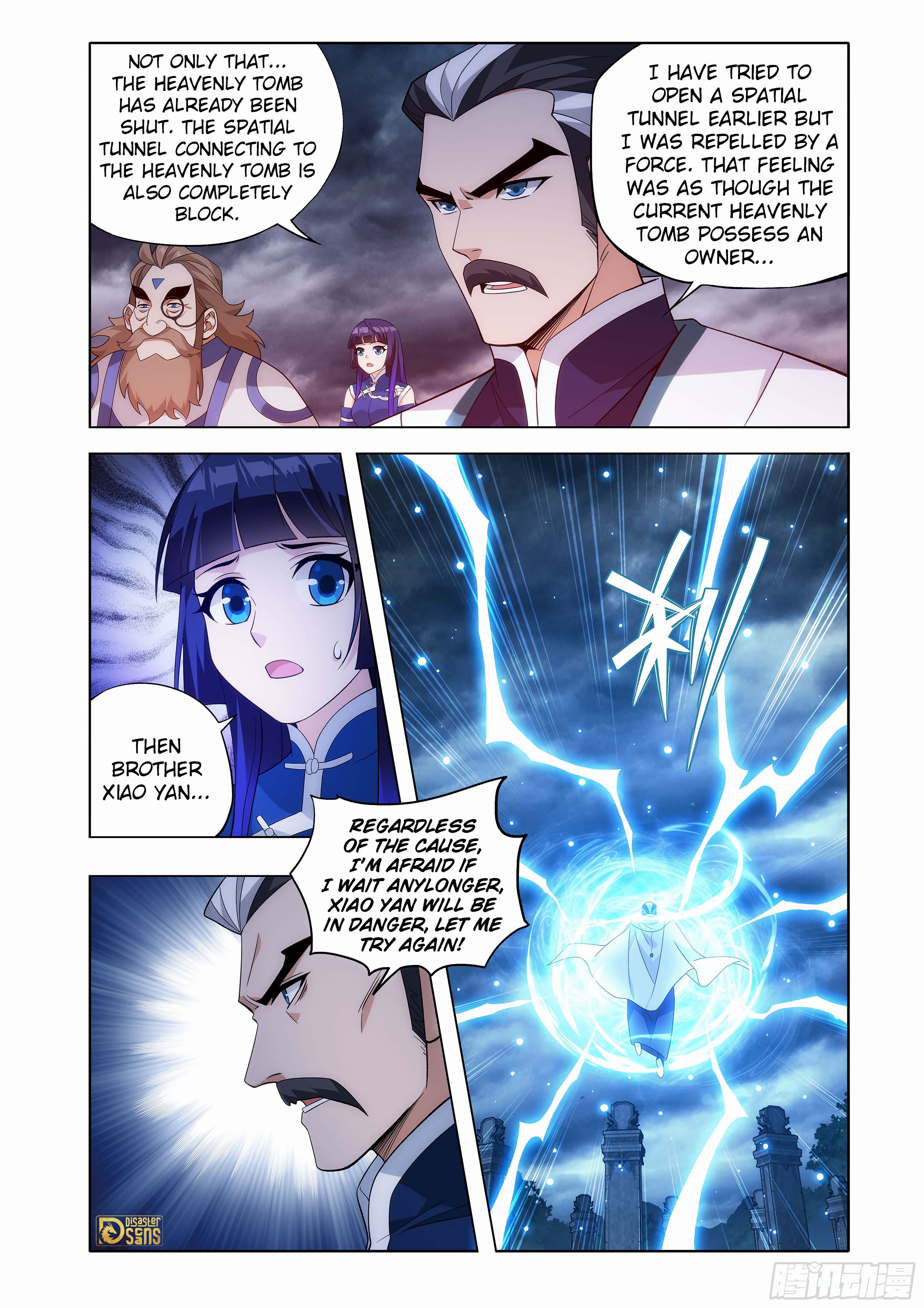 The 3 page of Battle Through The Heavens comic chapter 446