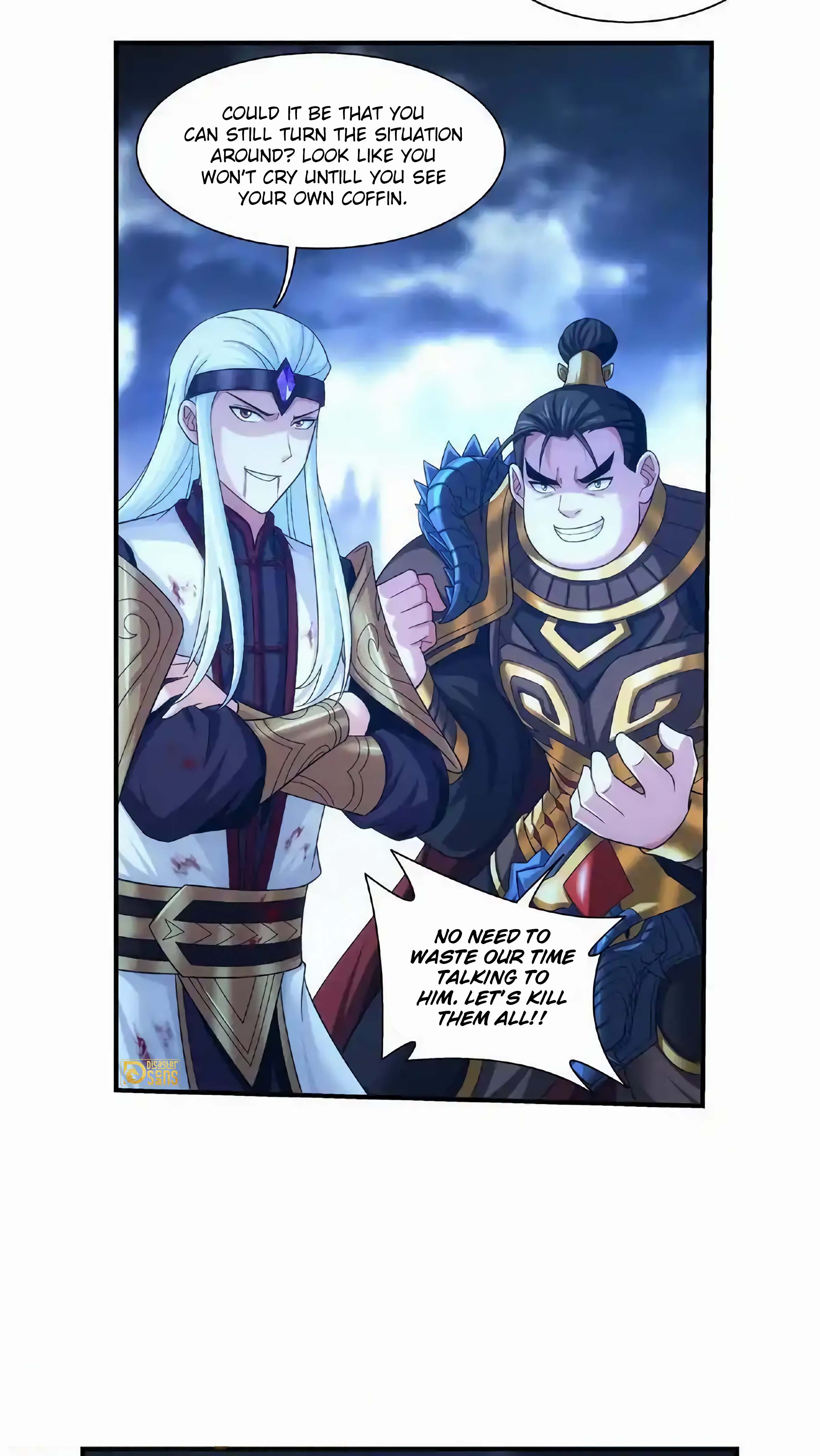 The 16 page of The Great Ruler comic chapter 476