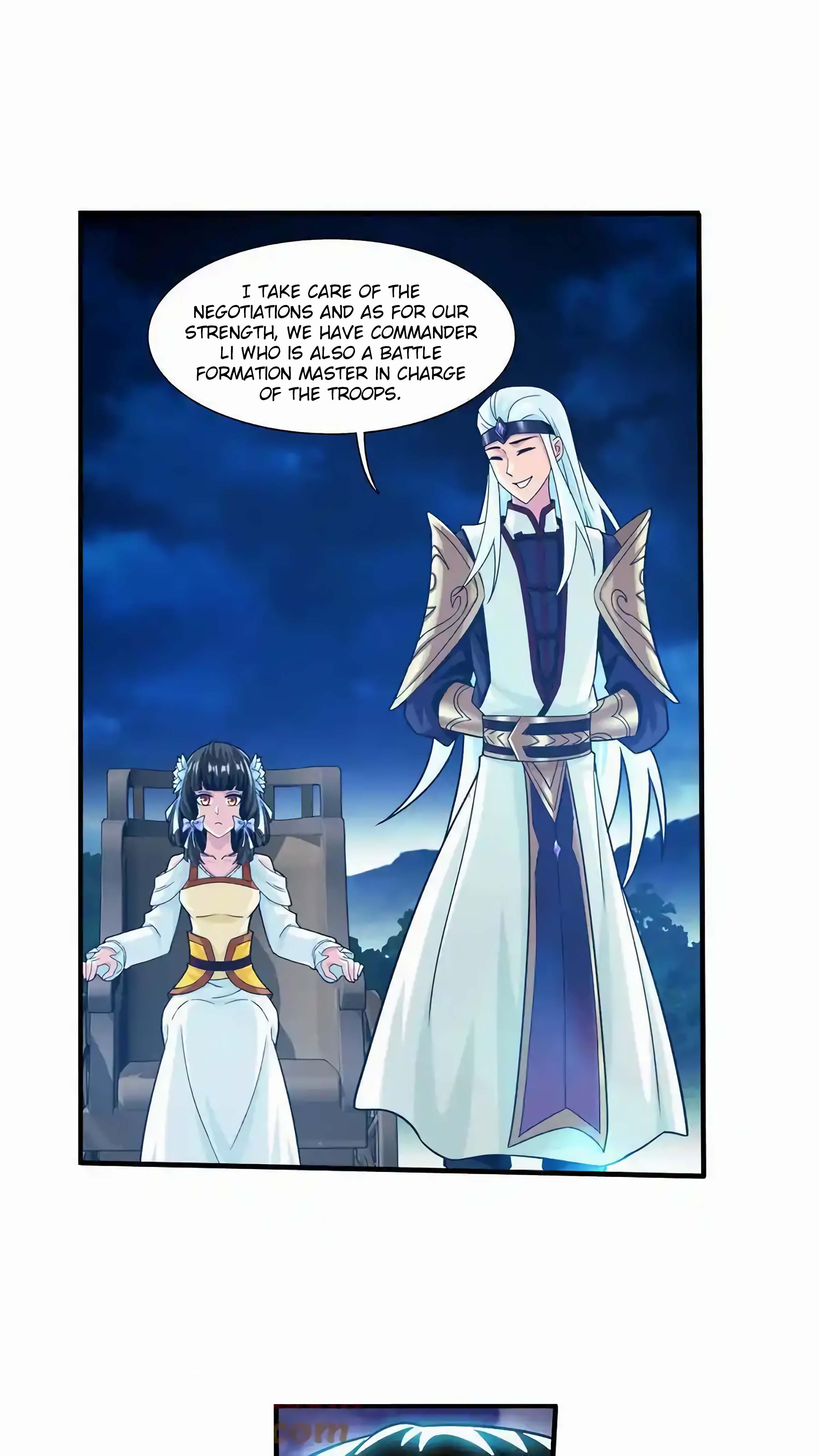 The 34 page of The Great Ruler comic chapter 482