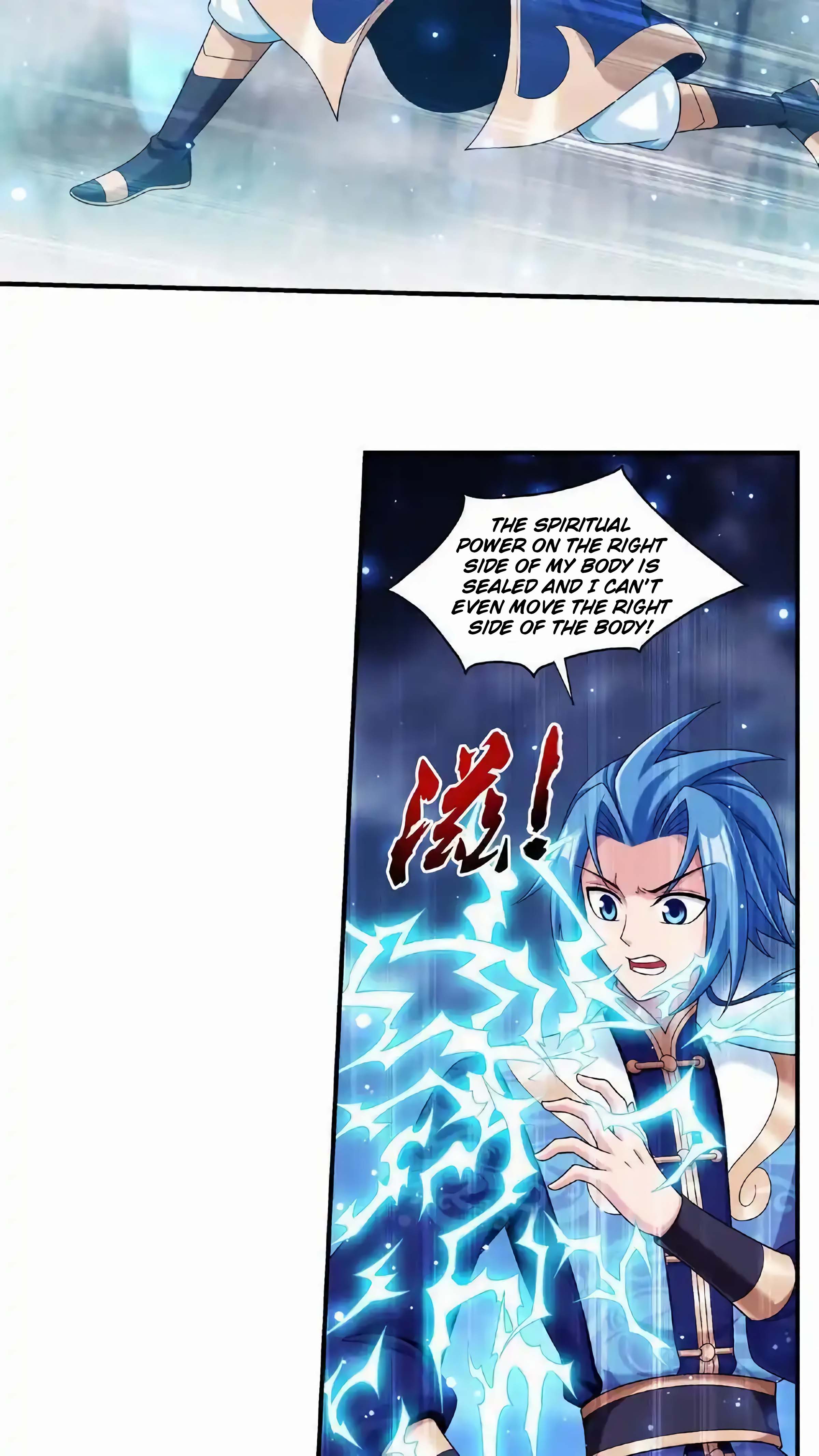 The 32 page of The Great Ruler comic chapter 474