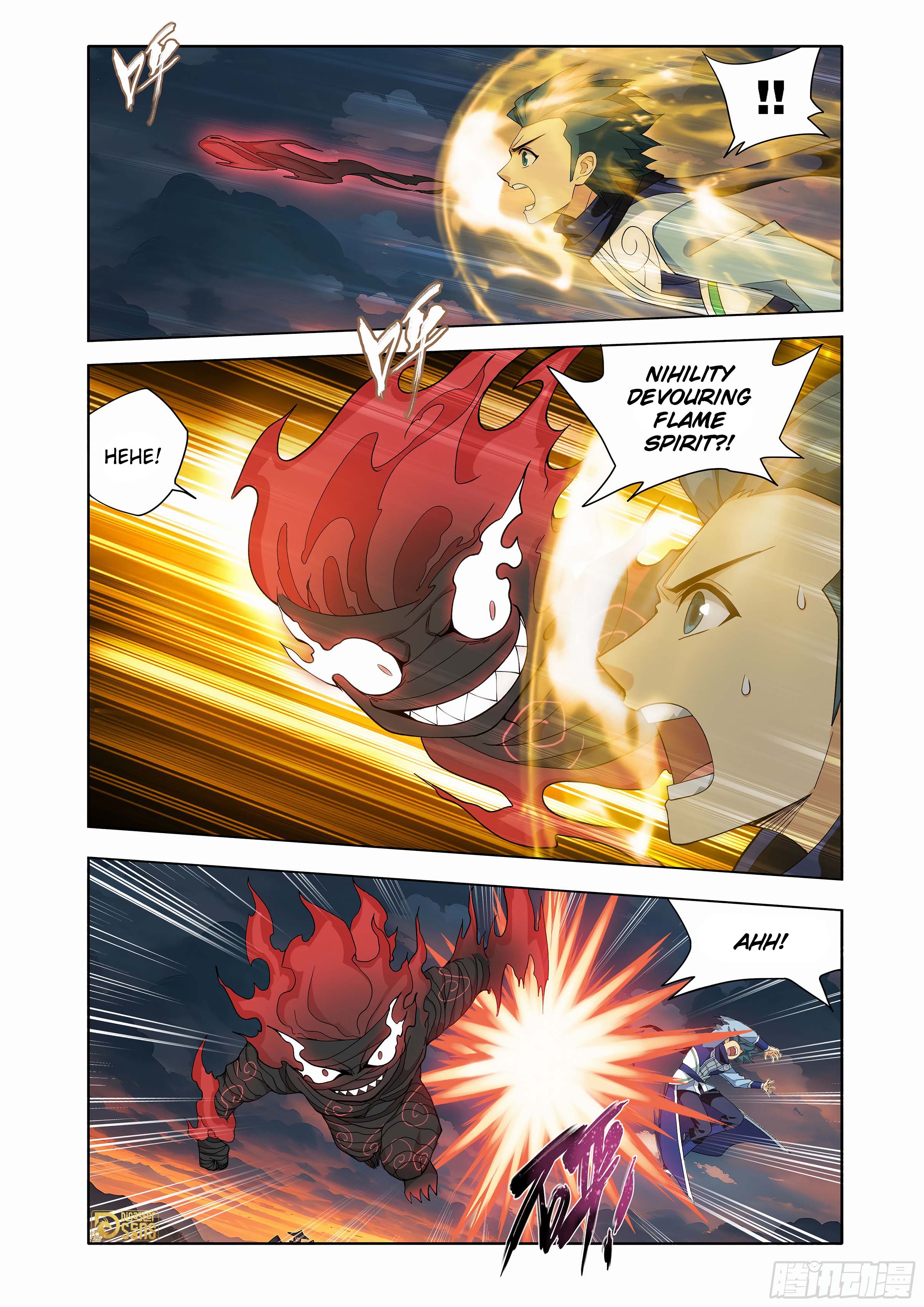 The 20 page of Battle Through The Heavens comic chapter 442