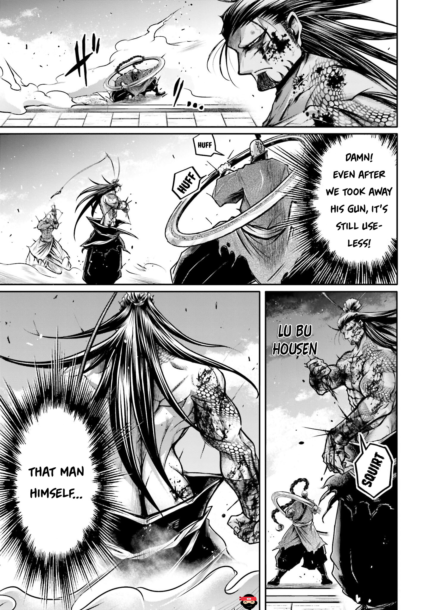 The 10 page of The Legend Of Lu Bu comic chapter 14