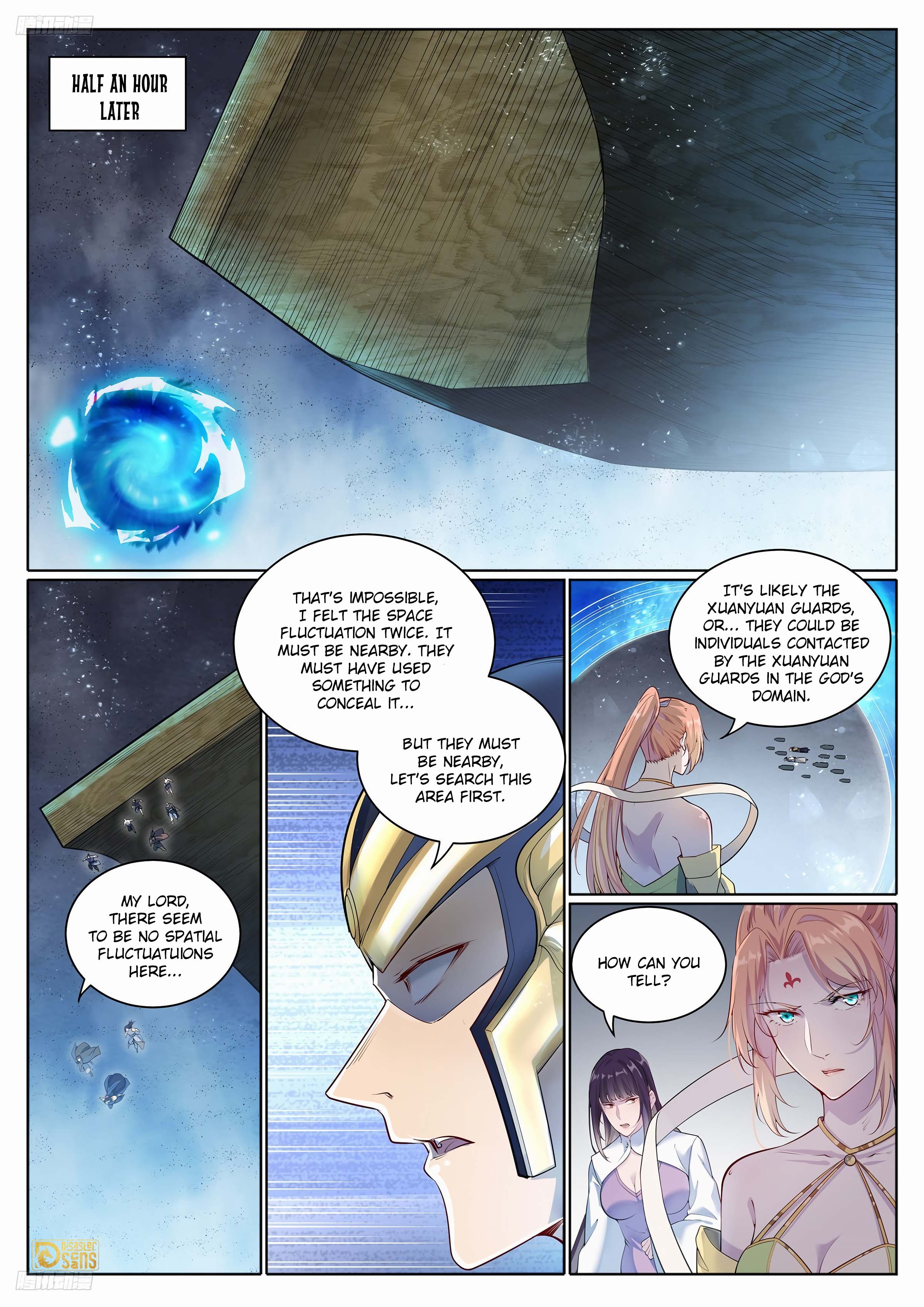 The 2 page of Apotheosis comic chapter 1107