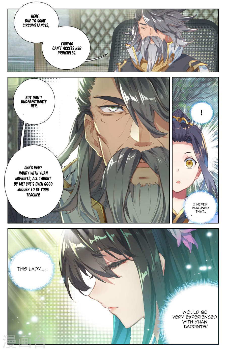 The 7 page of Yuan Zun comic chapter 9