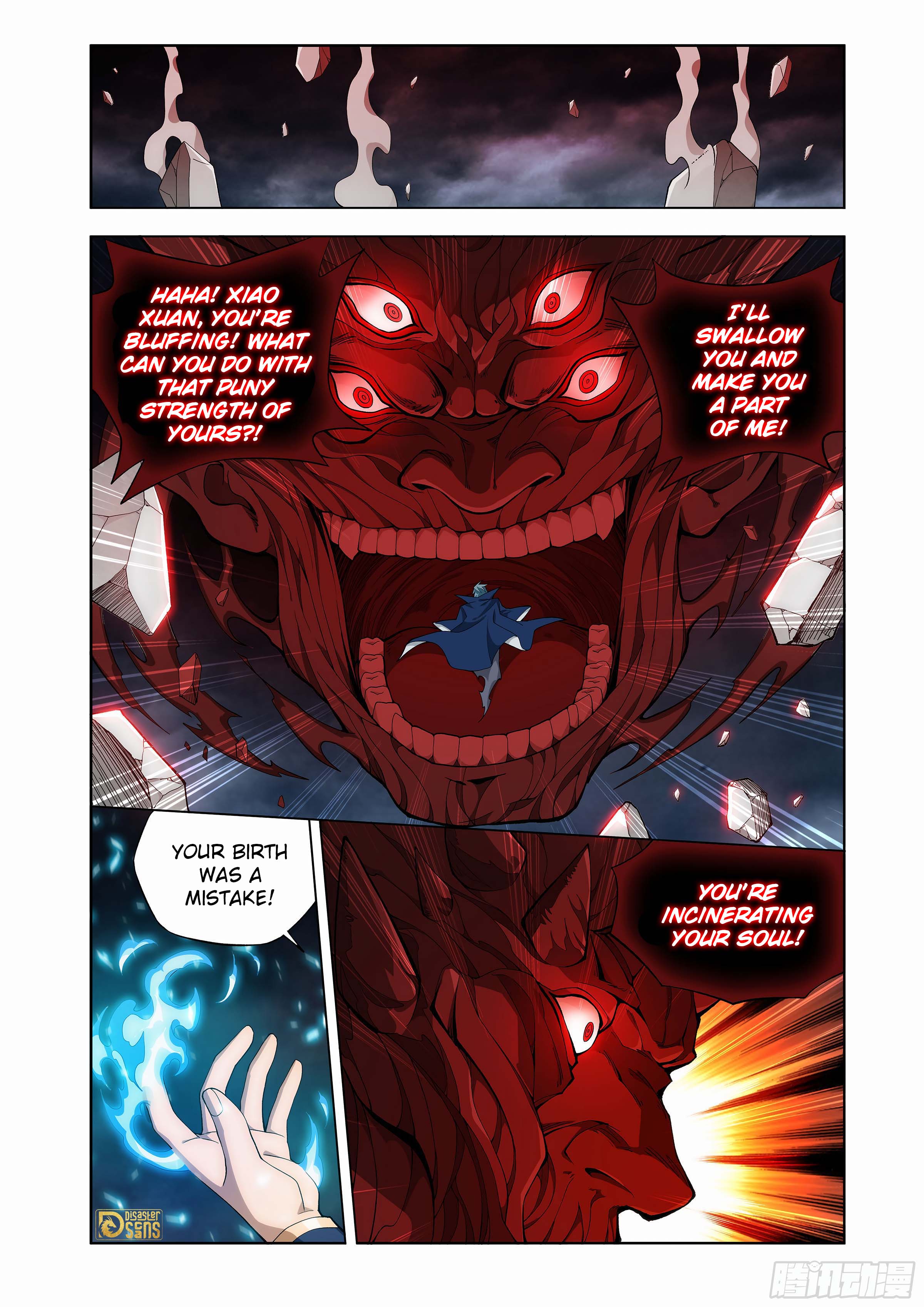 The 18 page of Battle Through The Heavens comic chapter 444