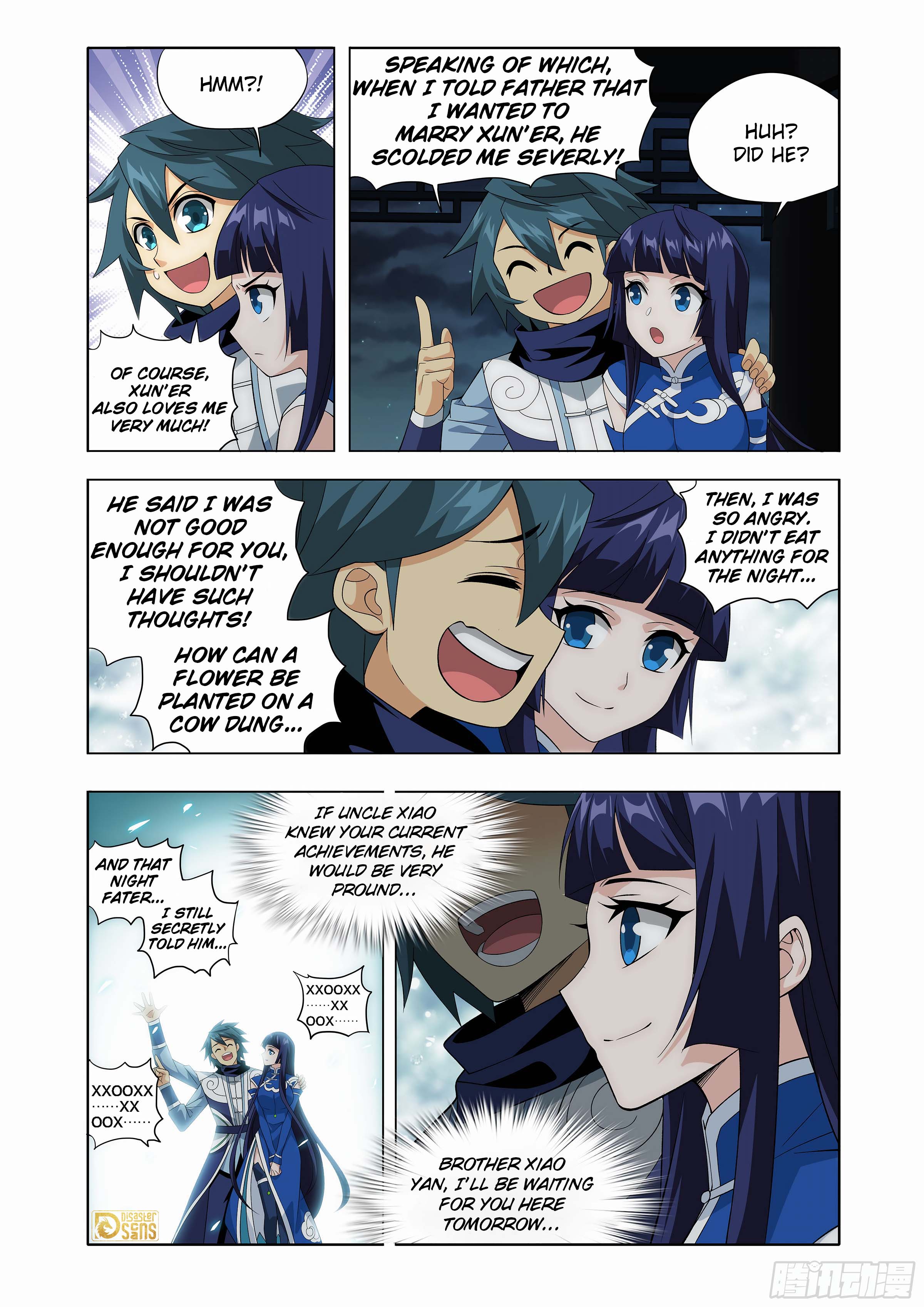 The 14 page of Battle Through The Heavens comic chapter 446