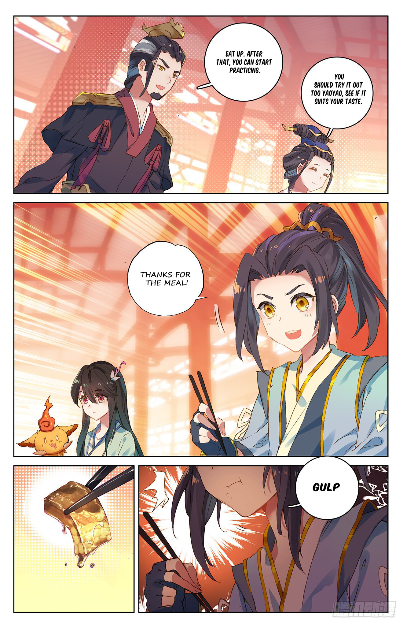 The 8 page of Yuan Zun comic chapter 12