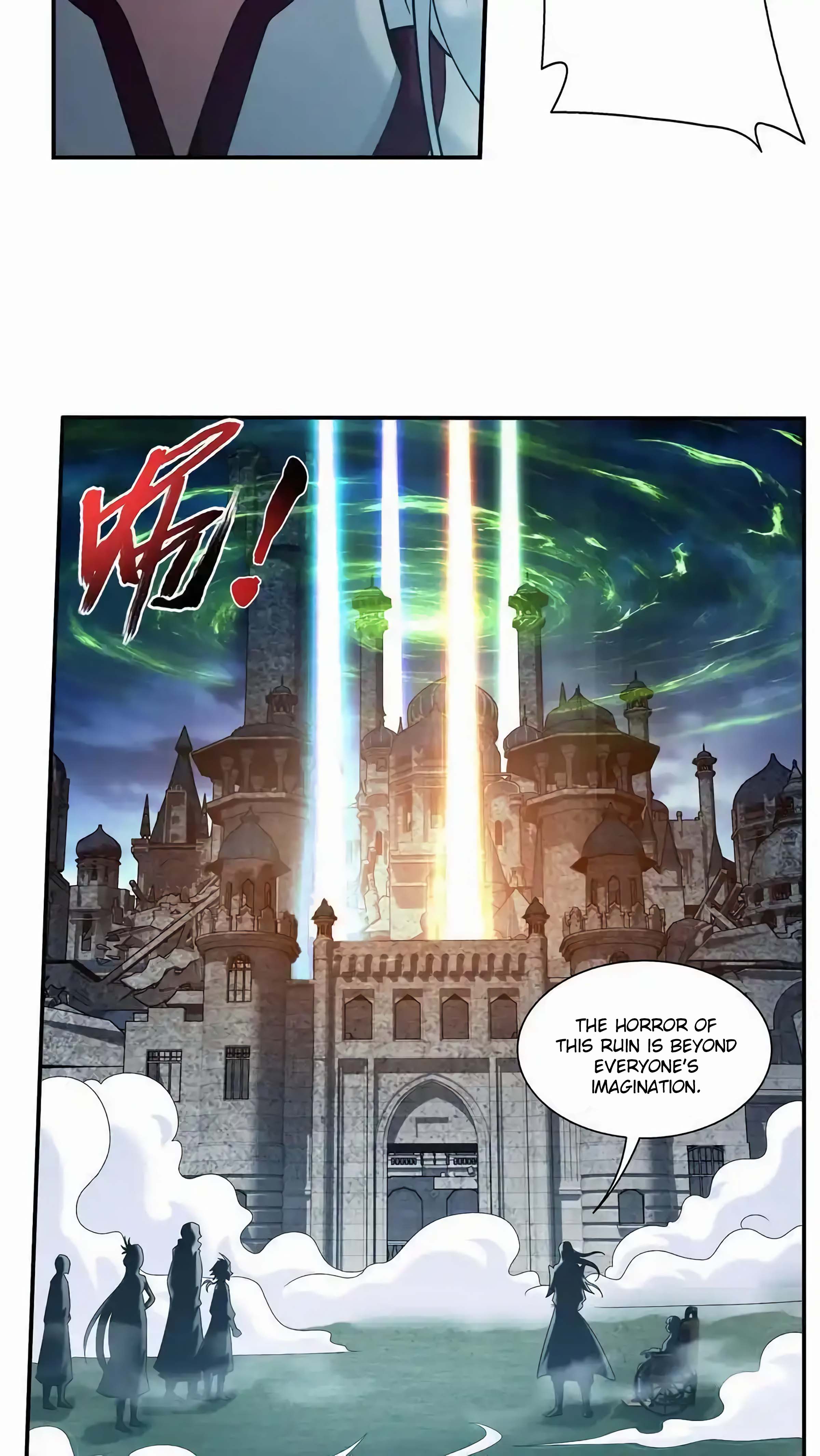 The 23 page of The Great Ruler comic chapter 482