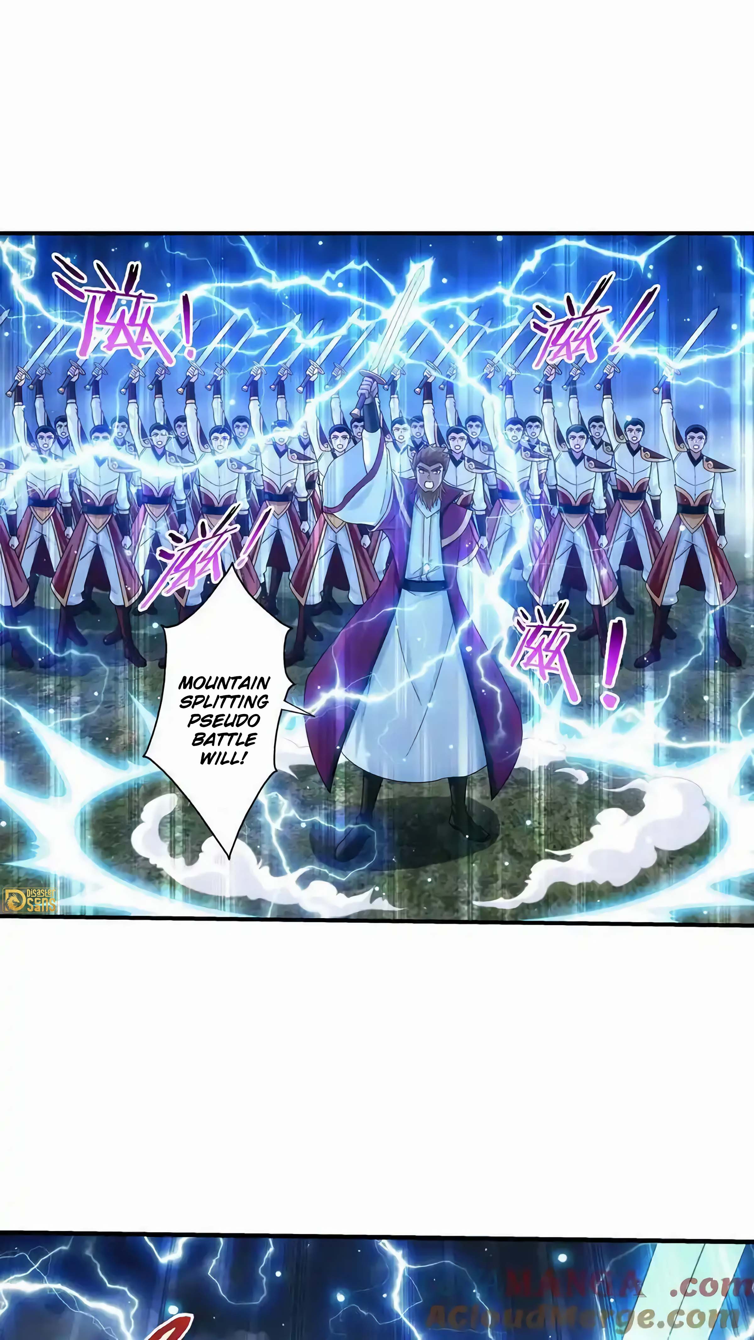 The 10 page of The Great Ruler comic chapter 480