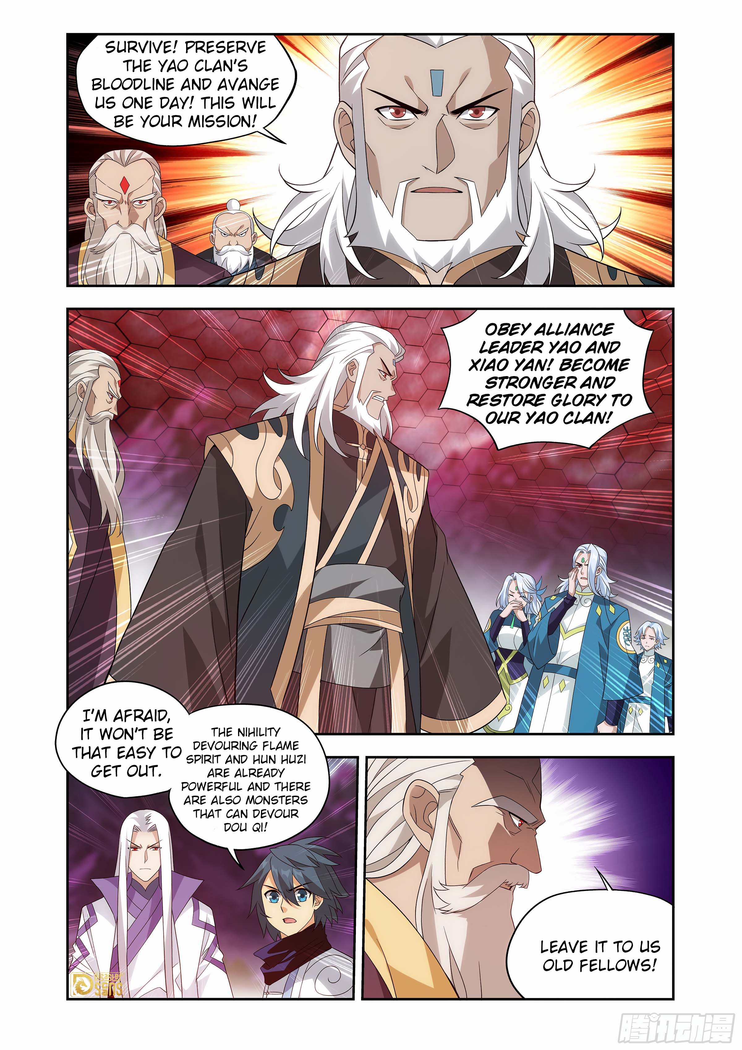 The 6 page of Battle Through The Heavens comic chapter 439