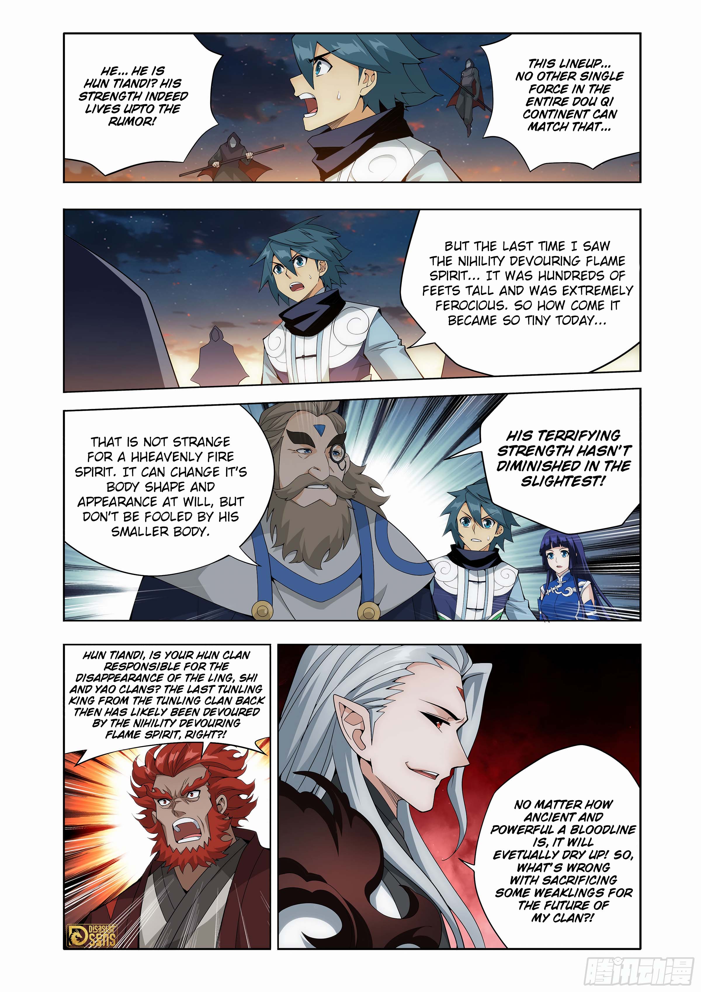 The 5 page of Battle Through The Heavens comic chapter 441