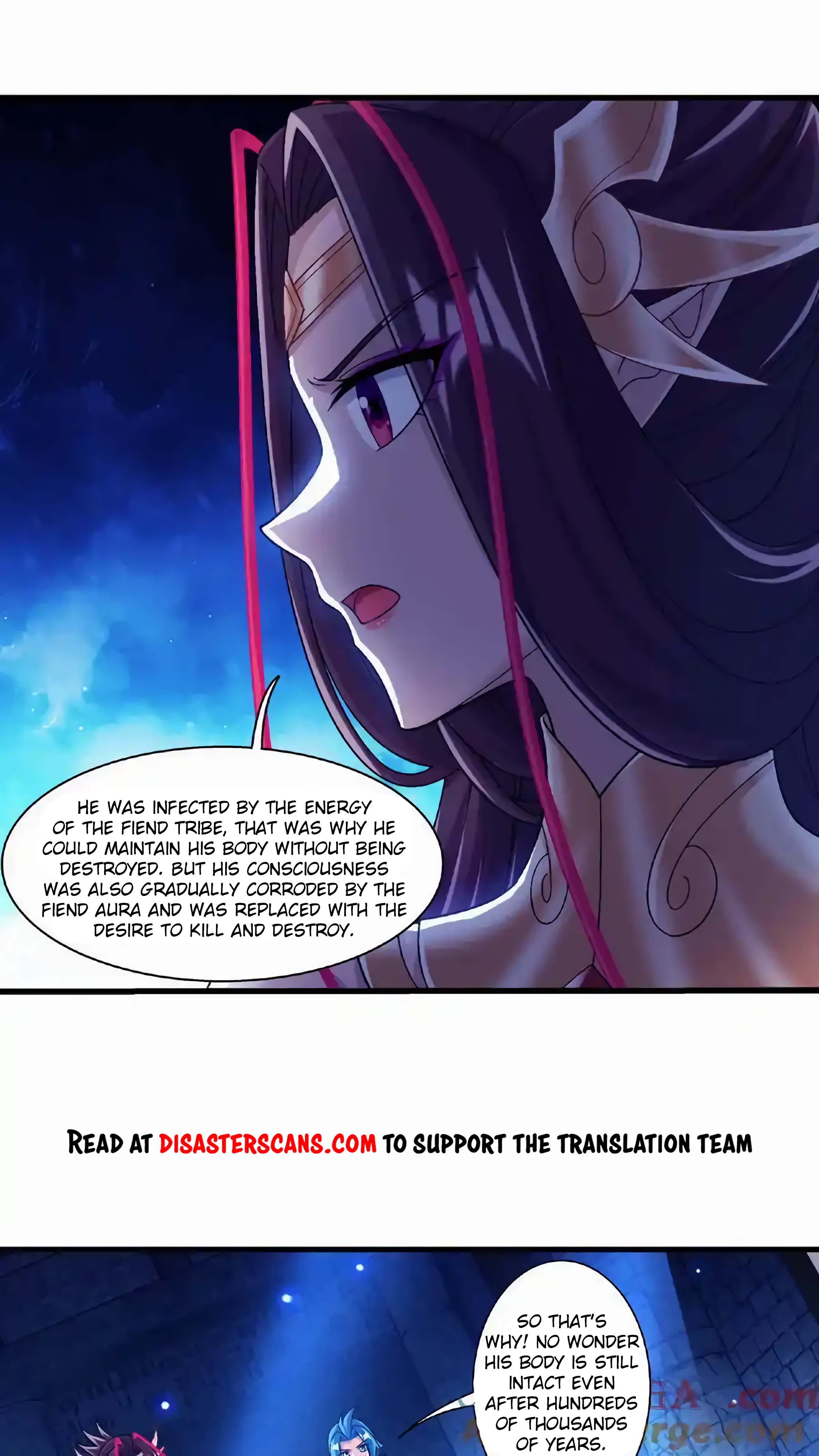 The 17 page of The Great Ruler comic chapter 468