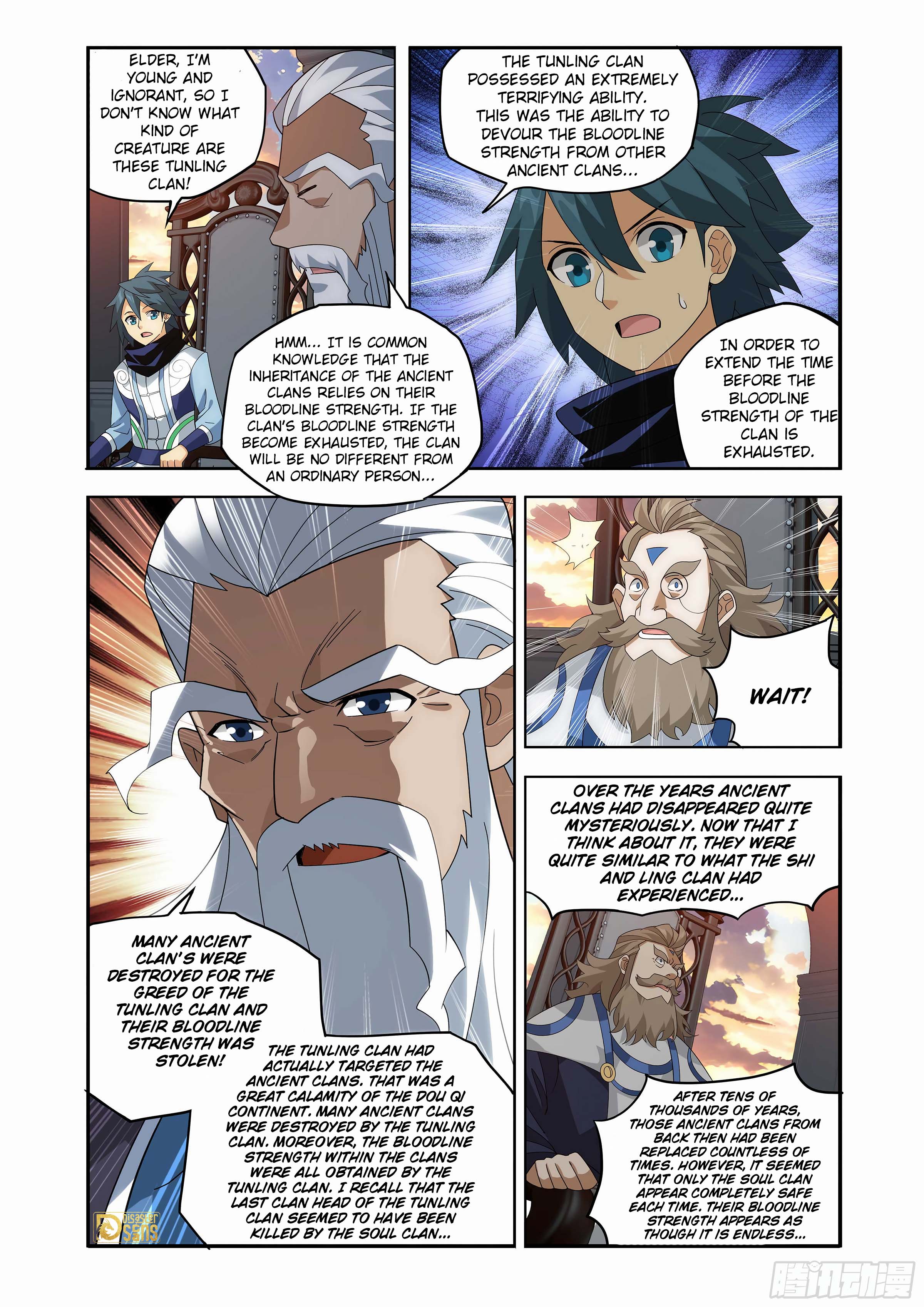 The 20 page of Battle Through The Heavens comic chapter 440