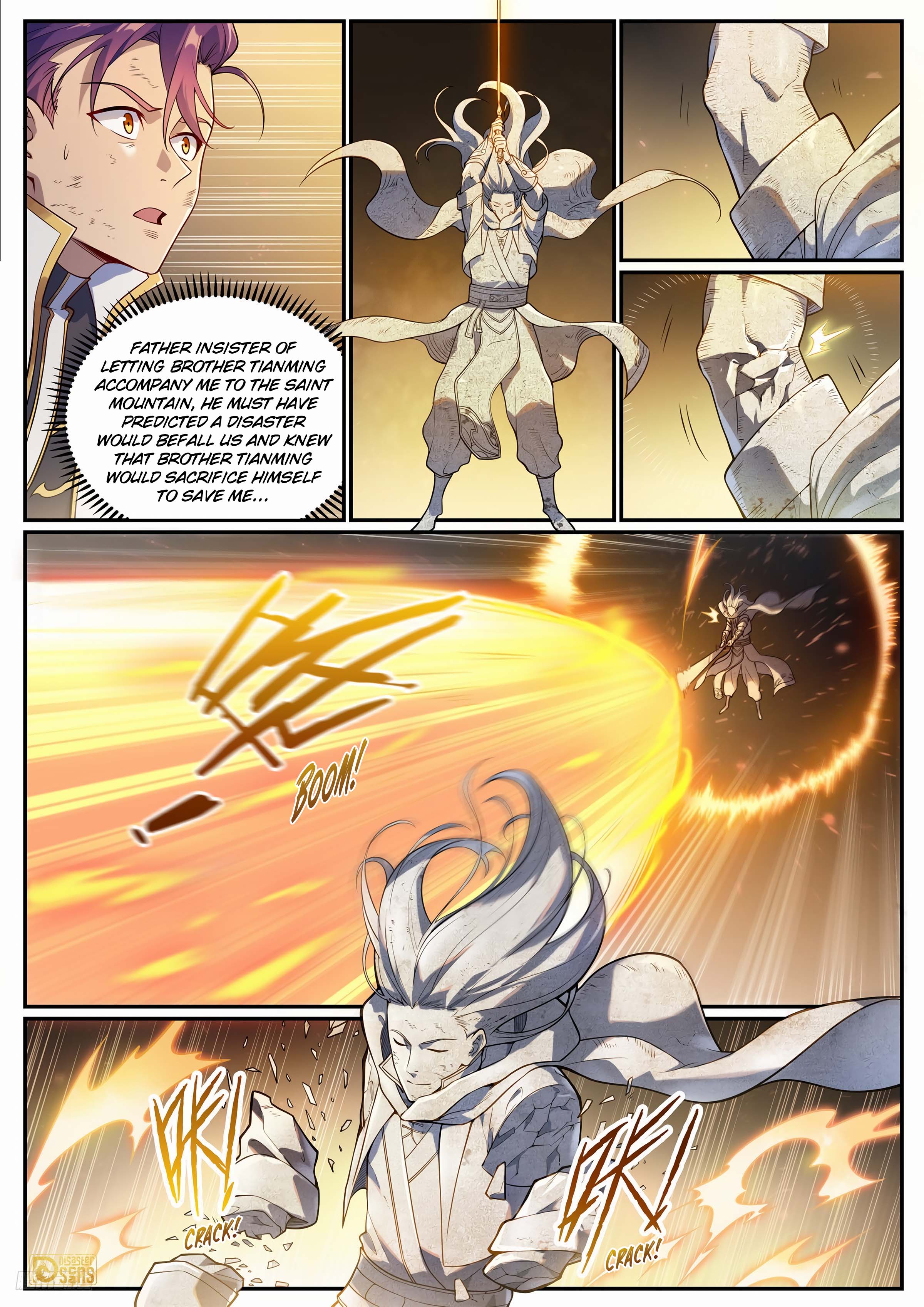 The 8 page of Apotheosis comic chapter 1102