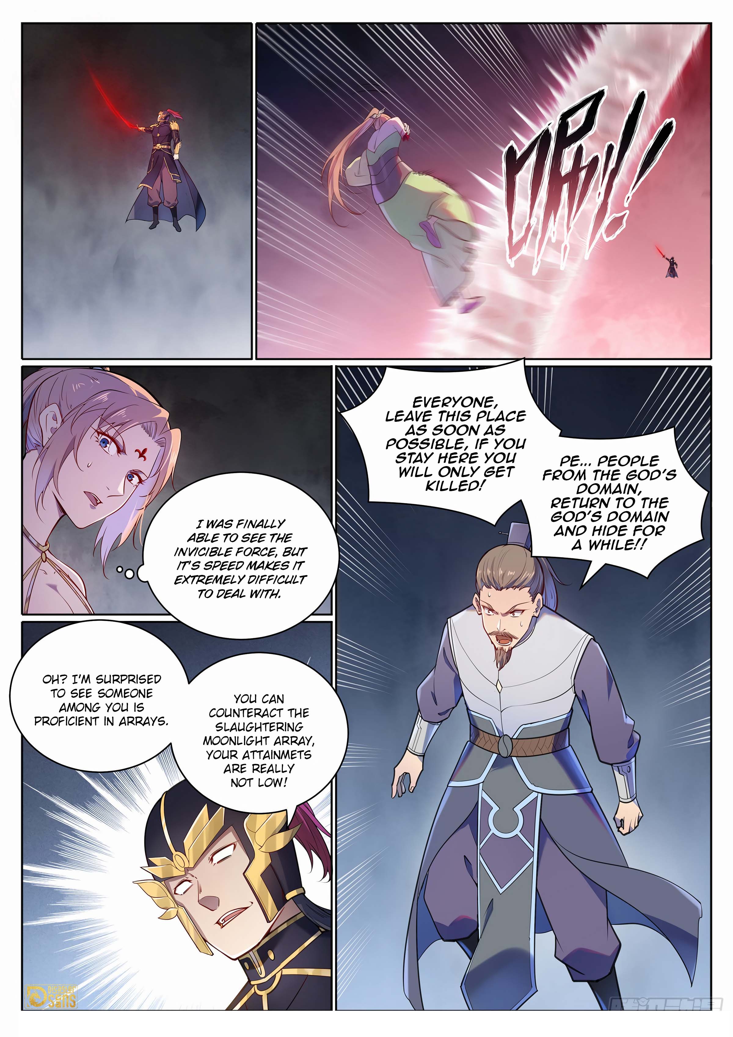 The 16 page of Apotheosis comic chapter 1108
