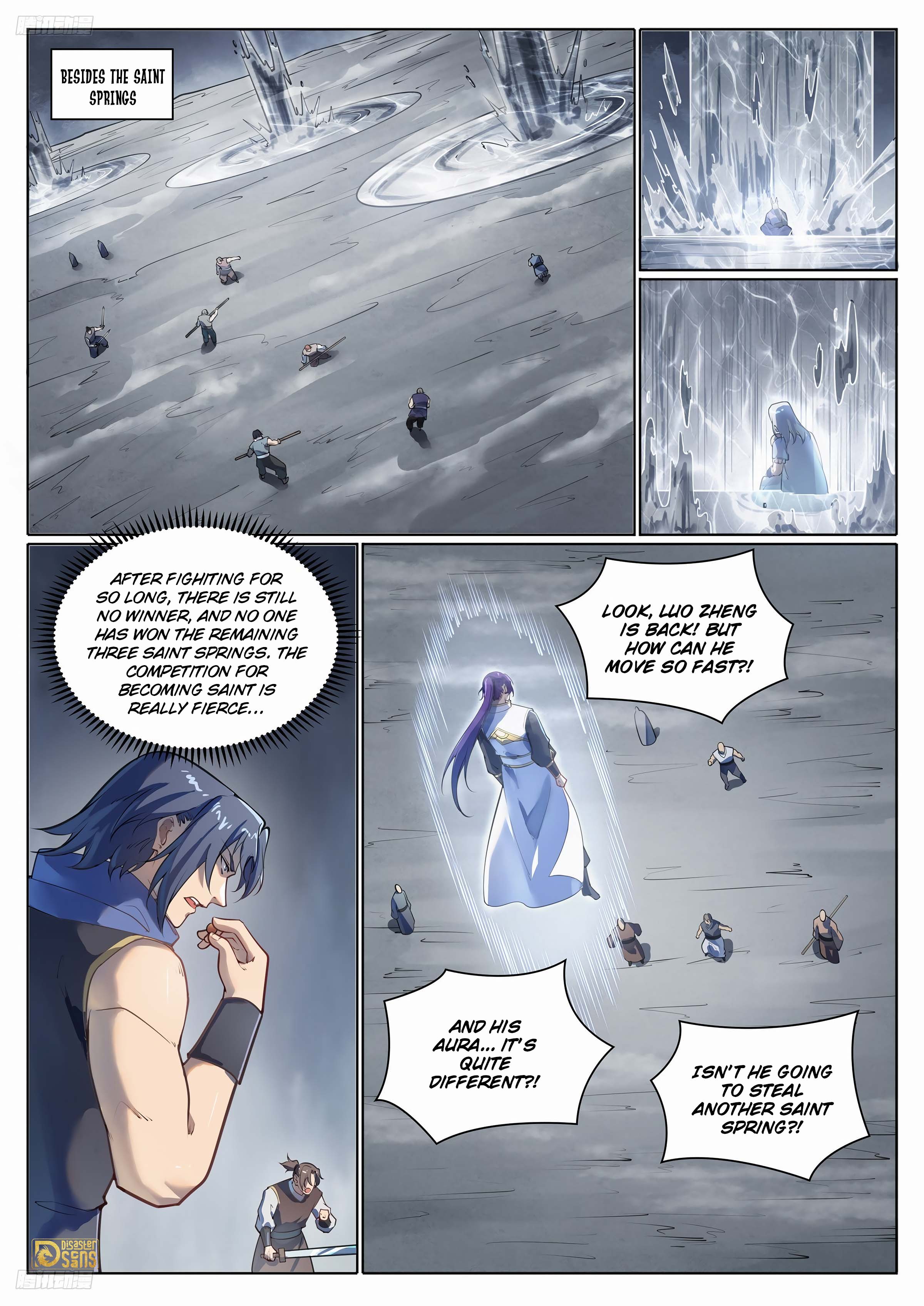 The 2 page of Apotheosis comic chapter 1111