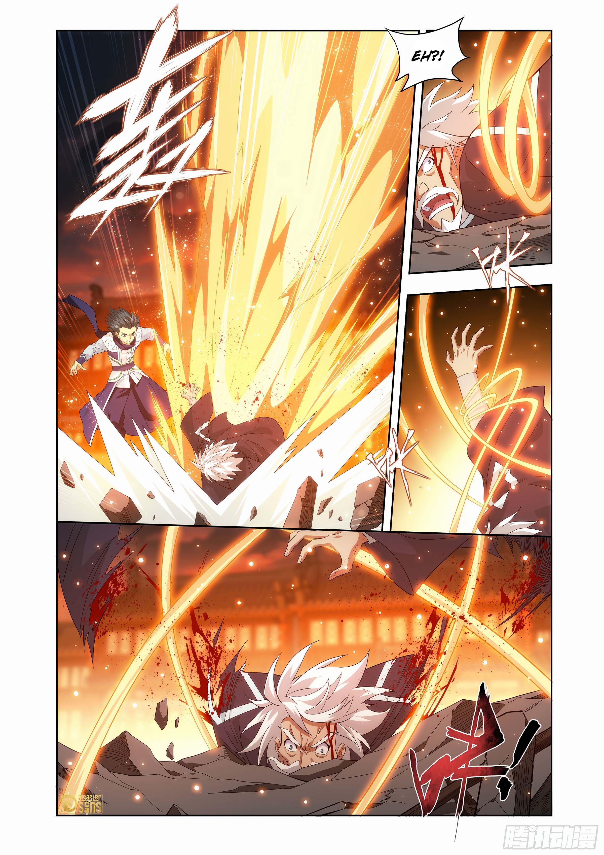 The 10 page of Battle Through The Heavens comic chapter 442