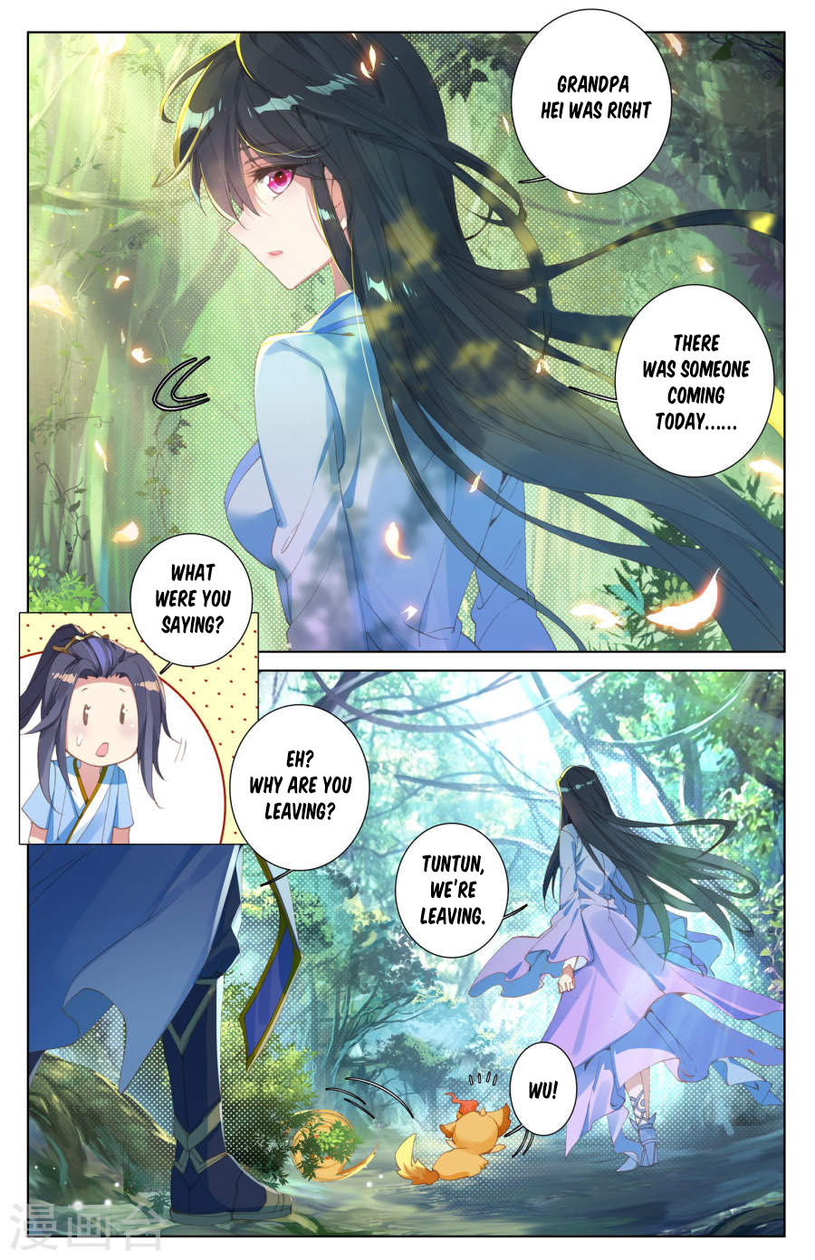 The 10 page of Yuan Zun comic chapter 7