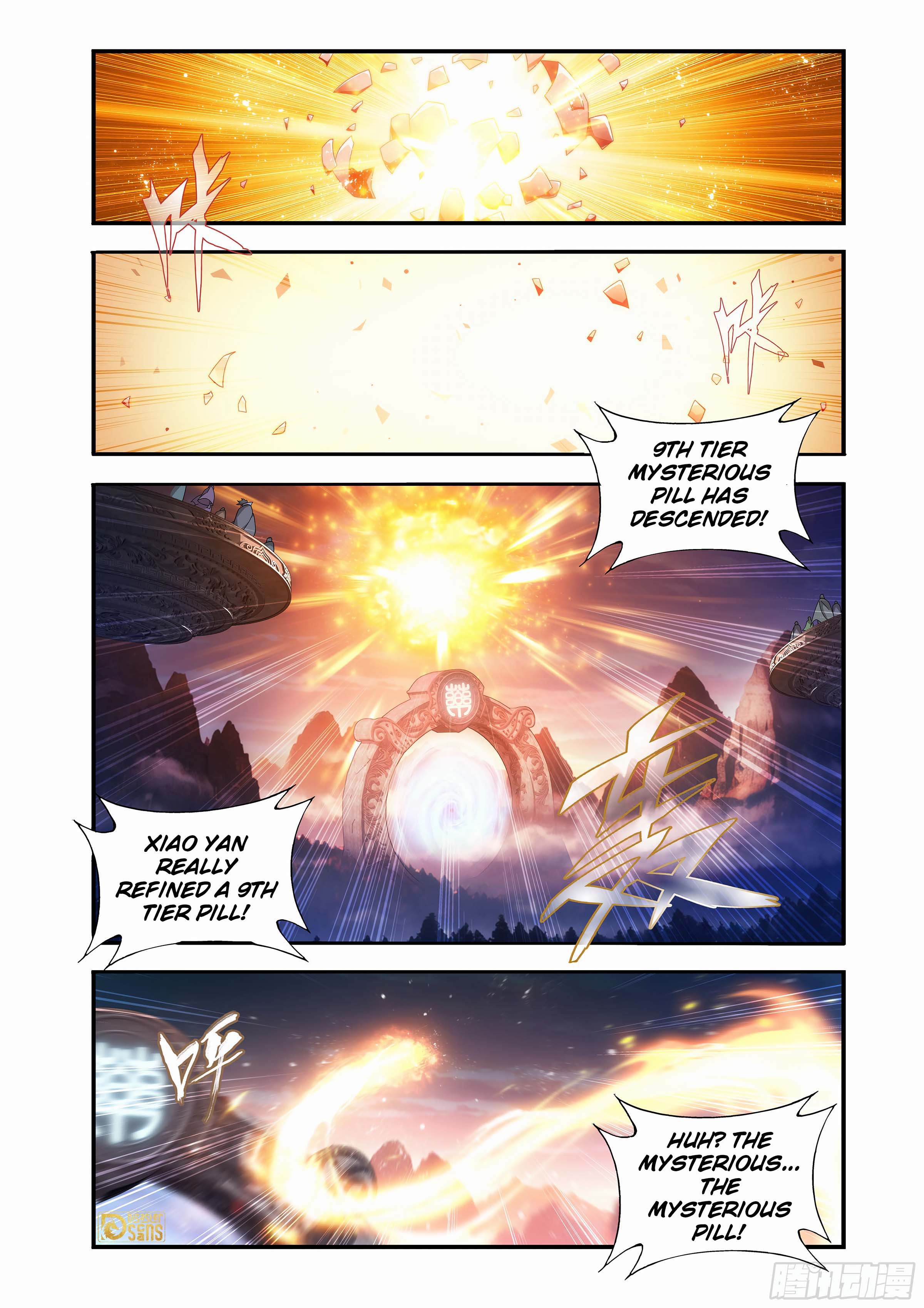 The 2 page of Battle Through The Heavens comic chapter 438