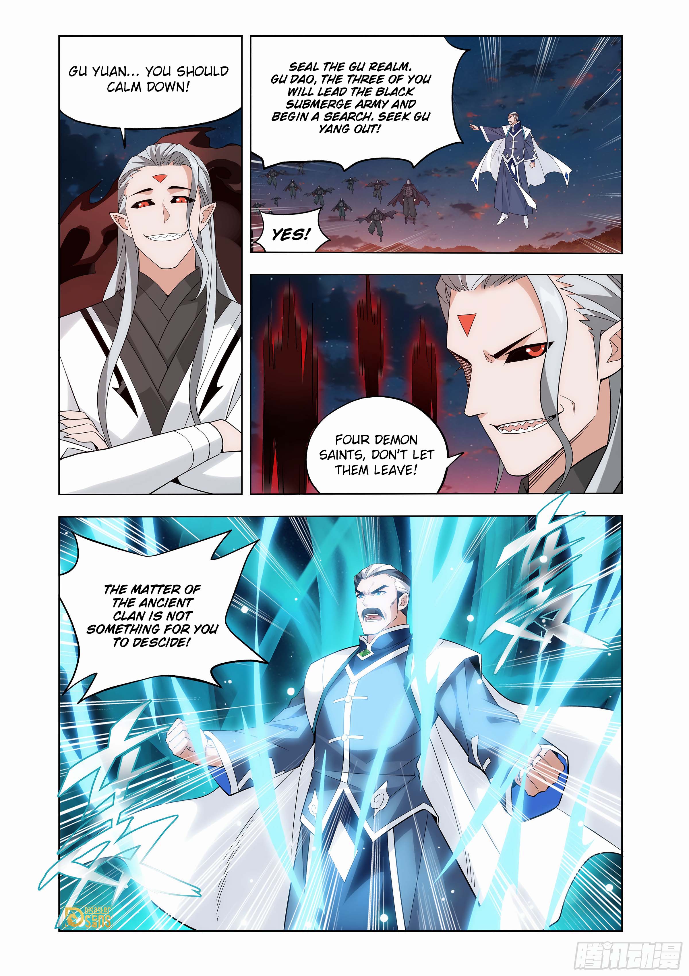 The 10 page of Battle Through The Heavens comic chapter 441