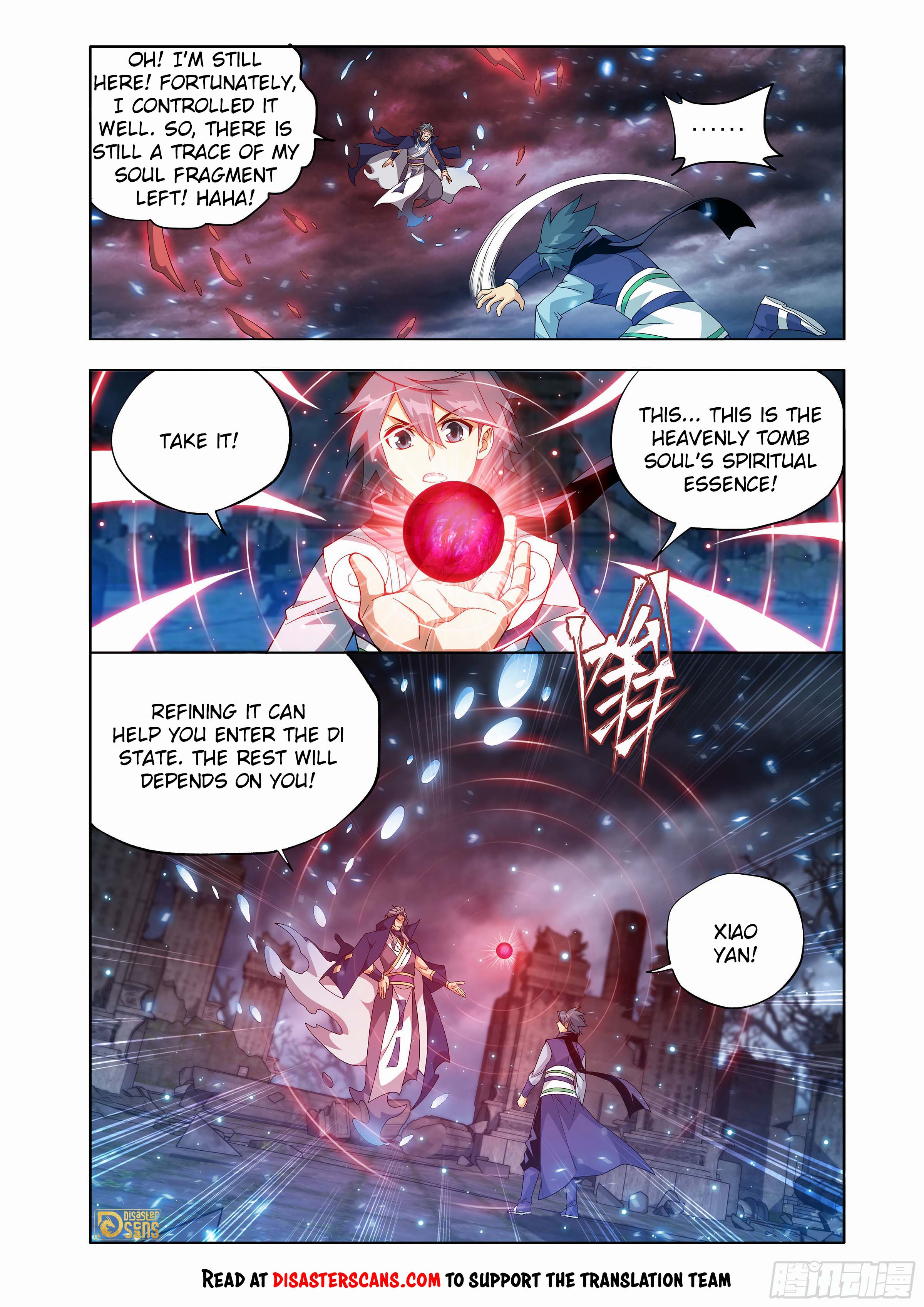 The 21 page of Battle Through The Heavens comic chapter 444