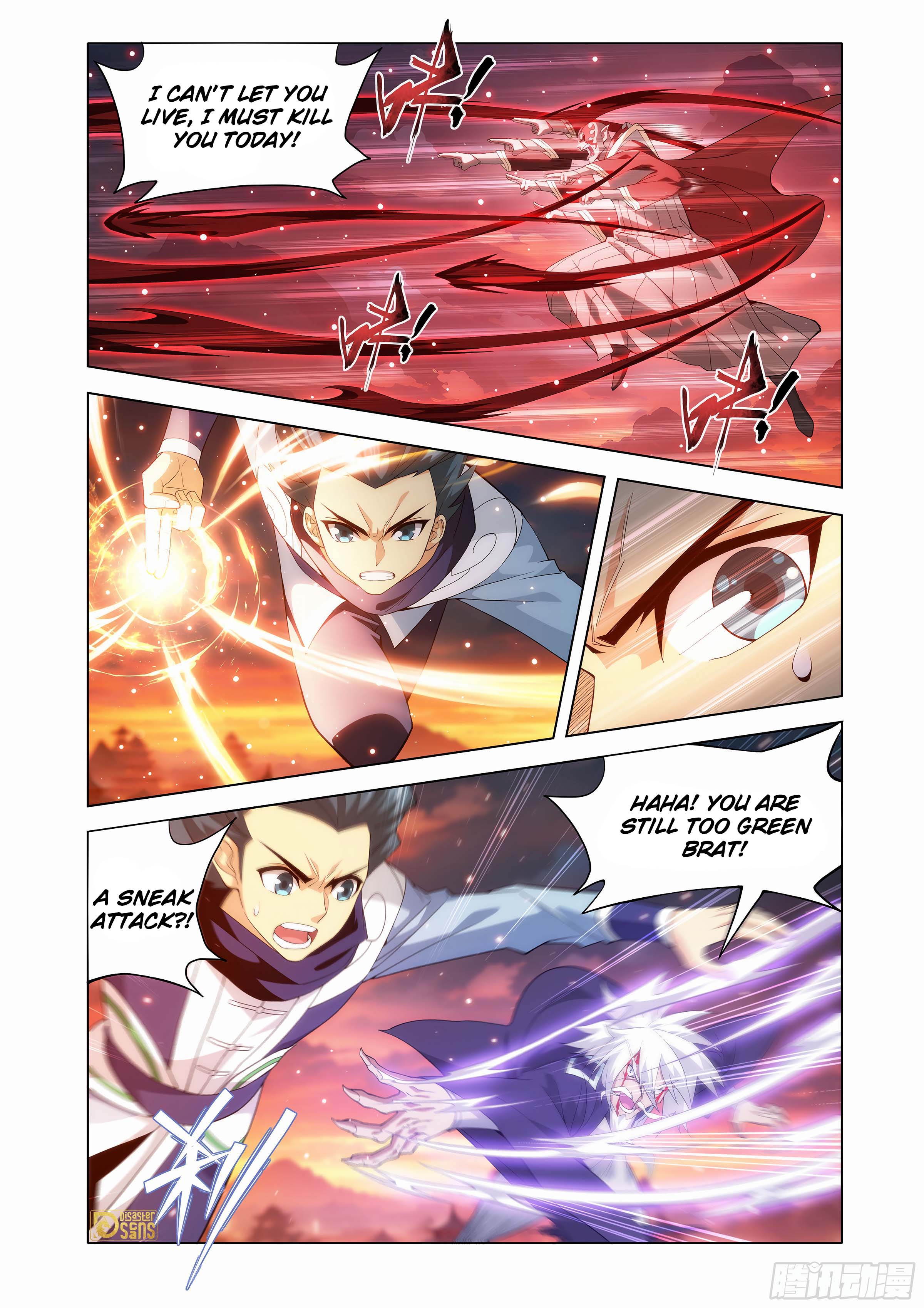 The 9 page of Battle Through The Heavens comic chapter 442