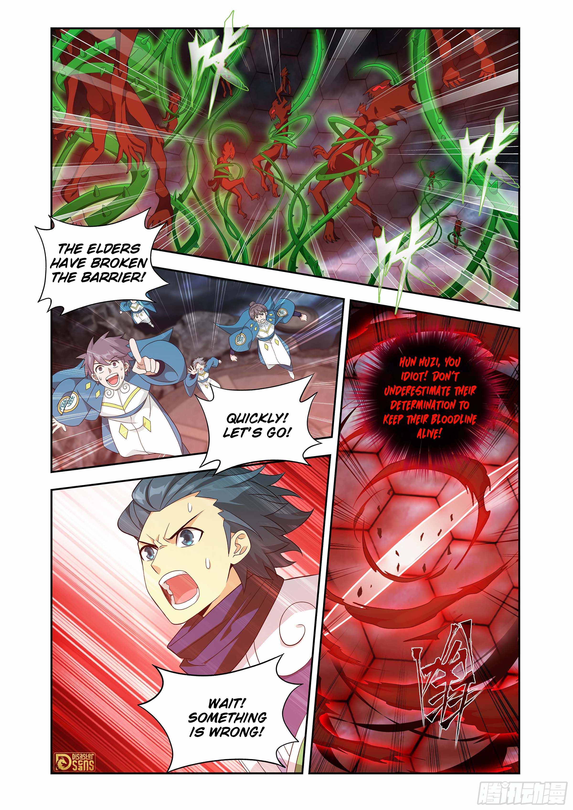 The 10 page of Battle Through The Heavens comic chapter 439