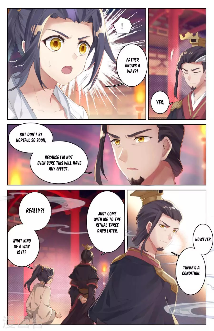 The 7 page of Yuan Zun comic chapter 3