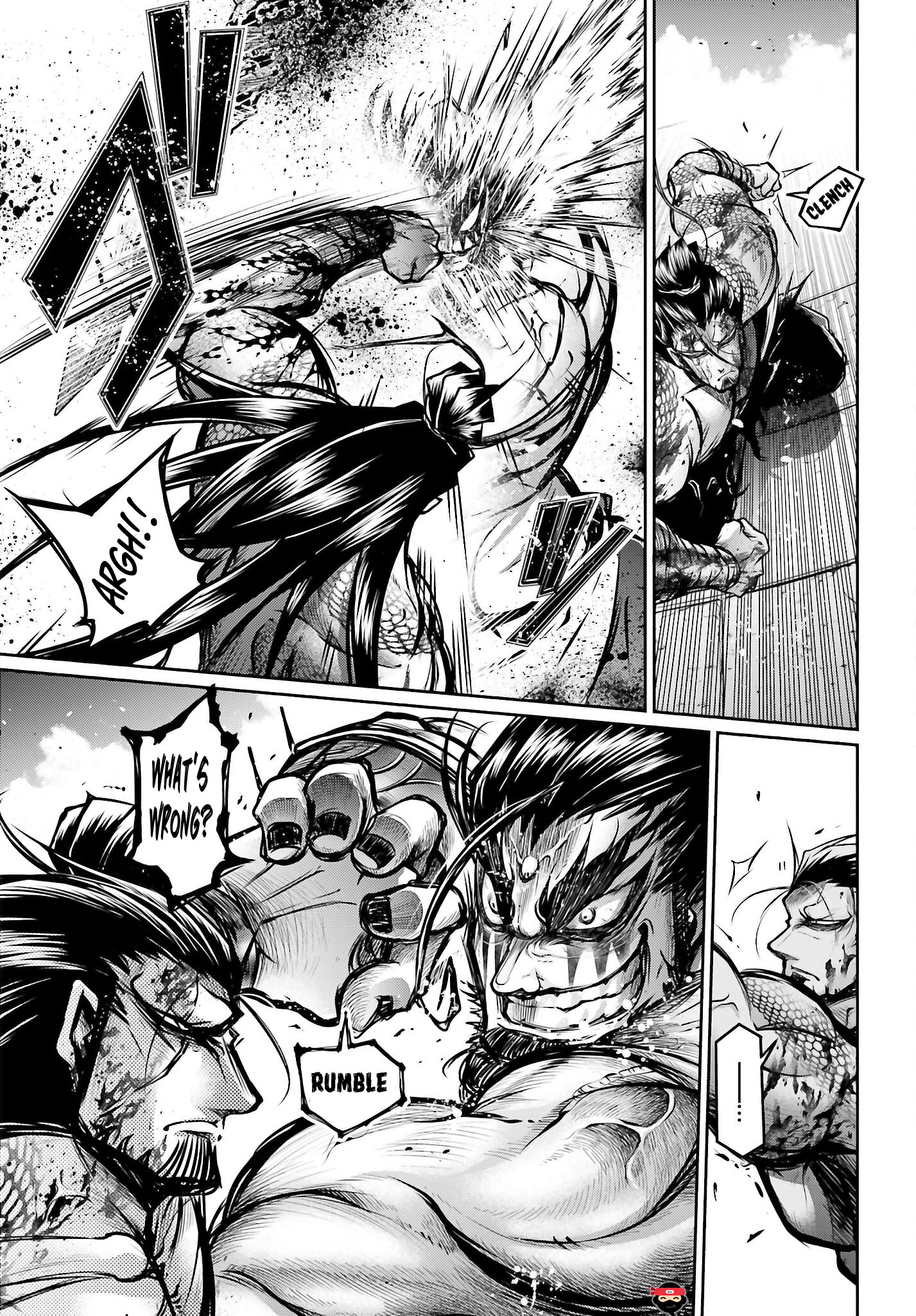 The 10 page of The Legend Of Lu Bu comic chapter 16