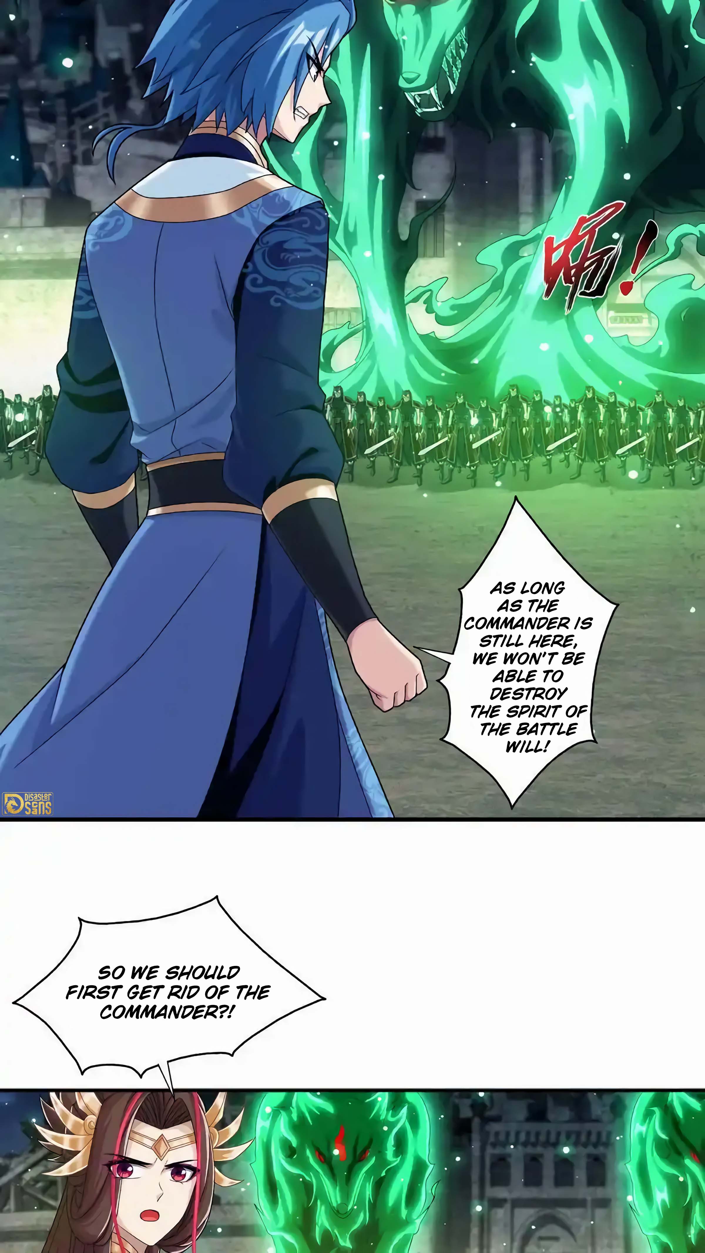 The 11 page of The Great Ruler comic chapter 481