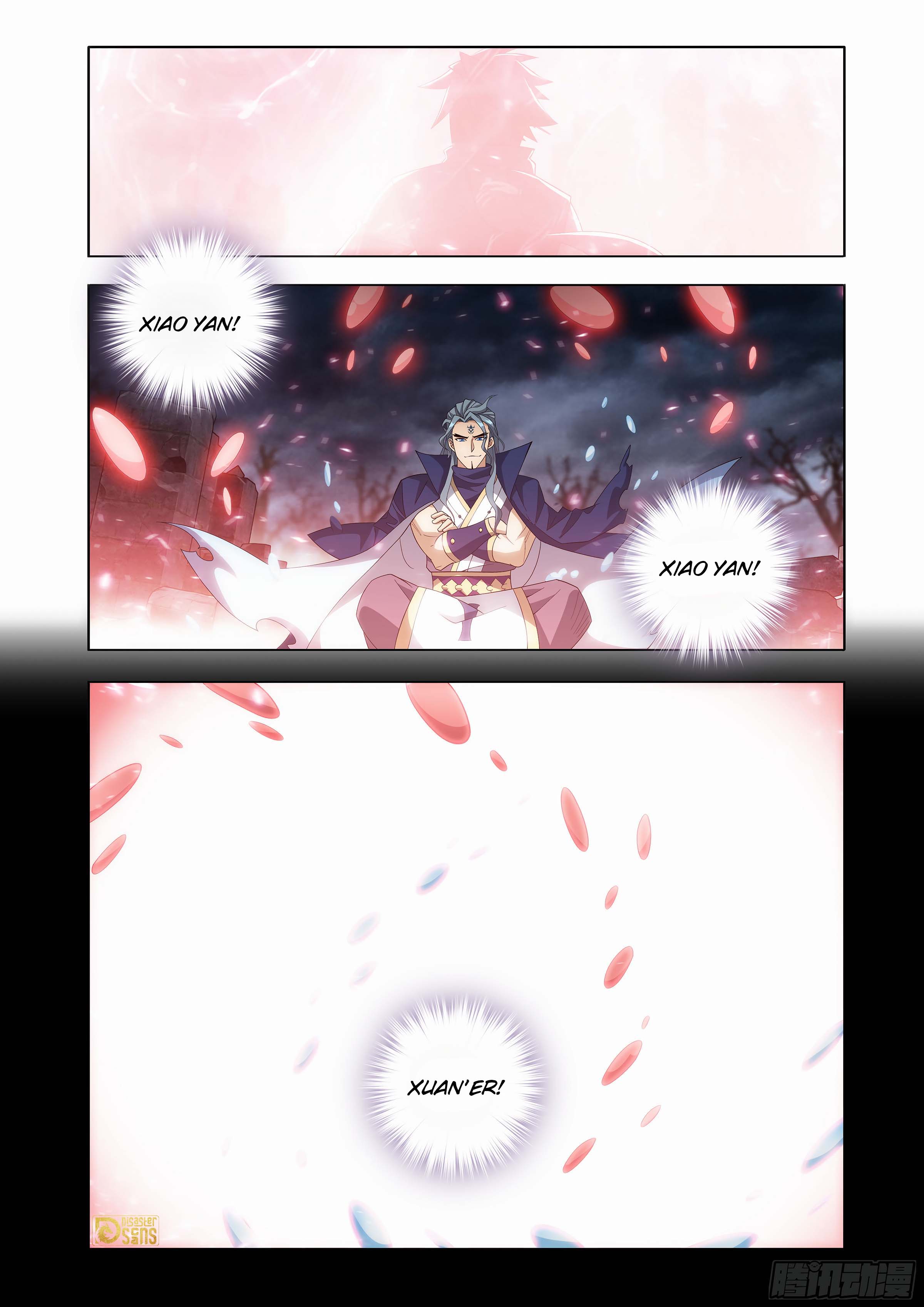 The 4 page of Battle Through The Heavens comic chapter 445