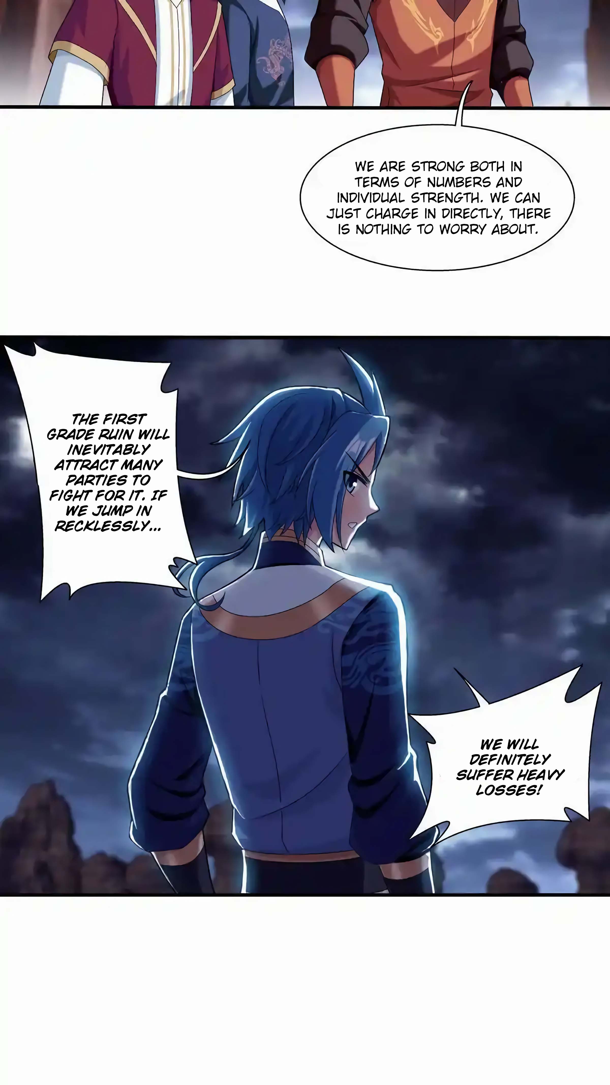 The 5 page of The Great Ruler comic chapter 479