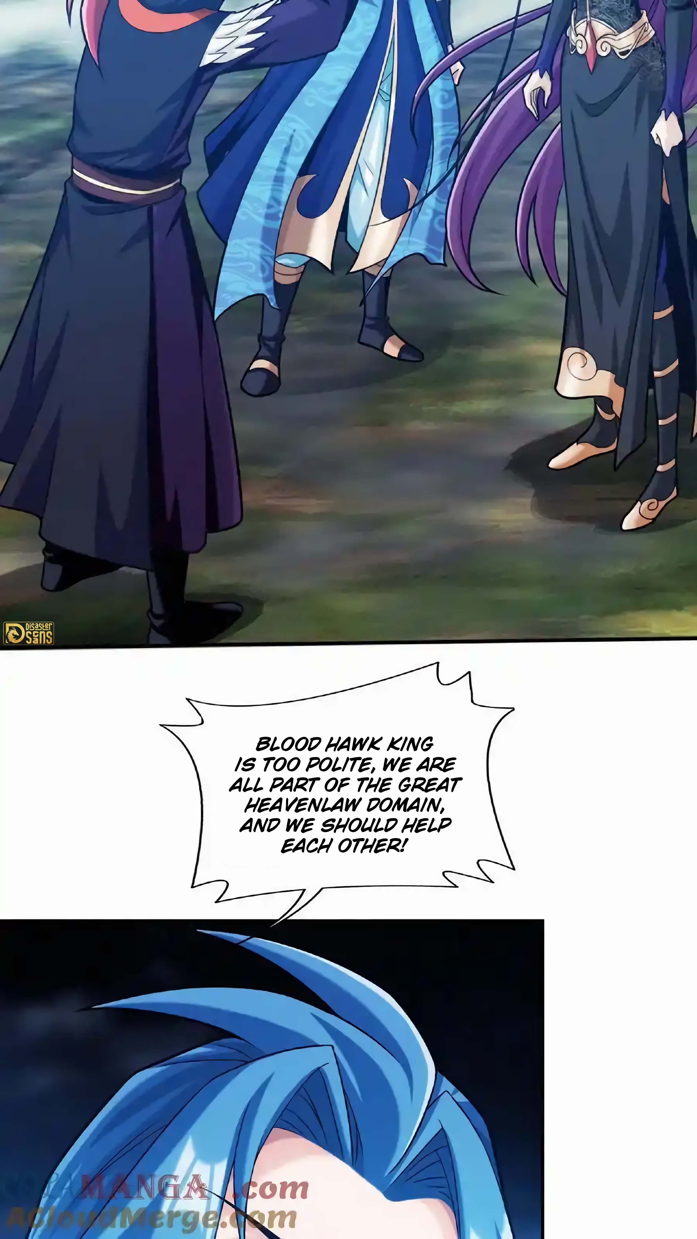 The 12 page of The Great Ruler comic chapter 477