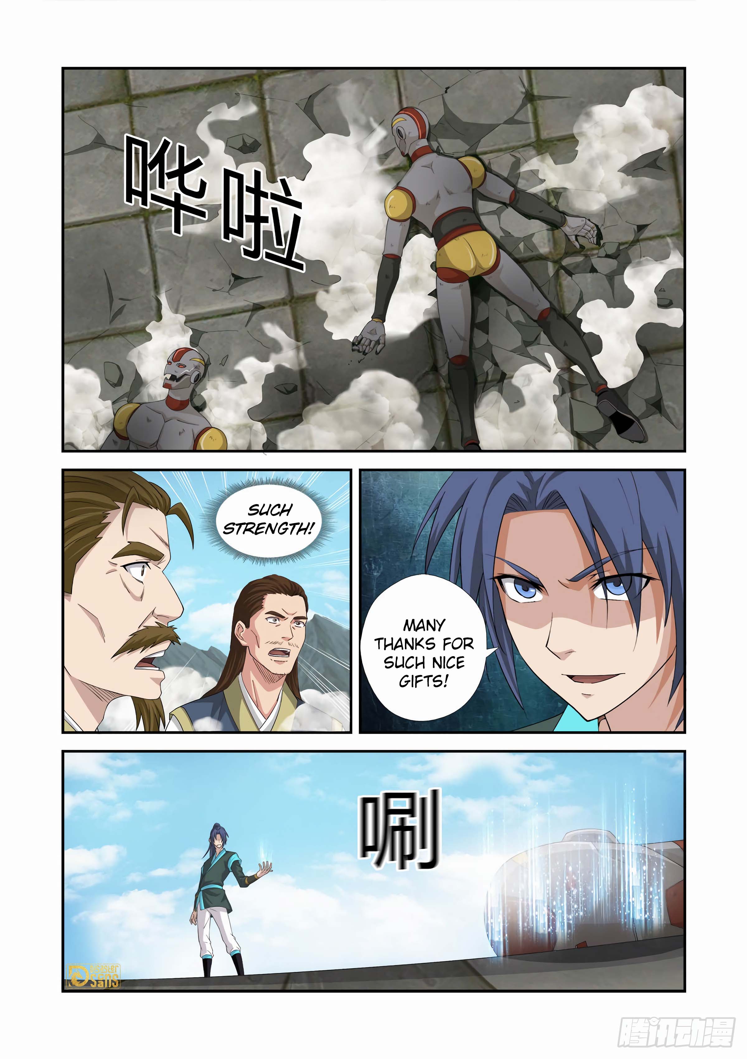 The 9 page of Heaven Defying Sword comic chapter 454
