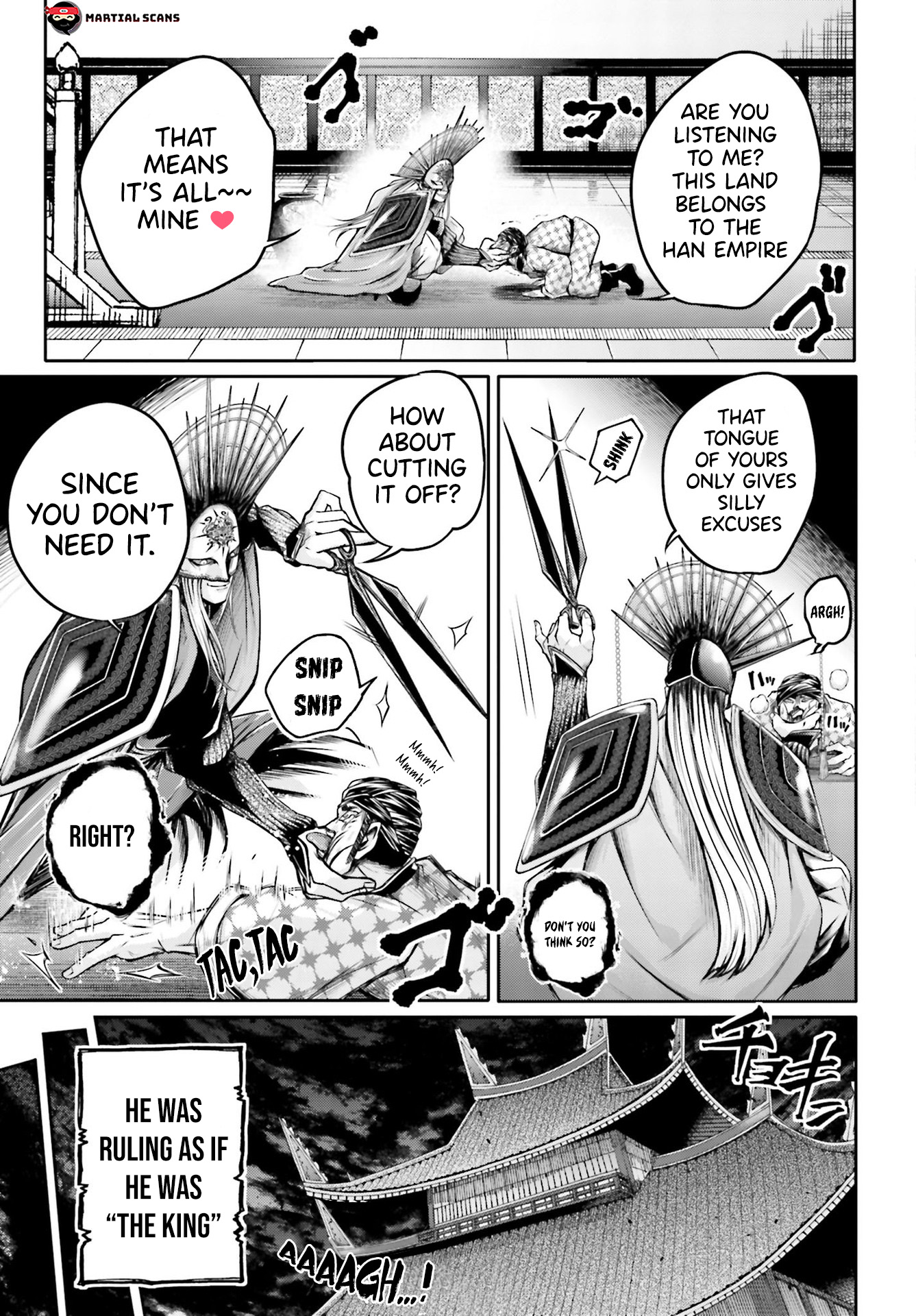 The 10 page of The Legend Of Lu Bu comic chapter 20