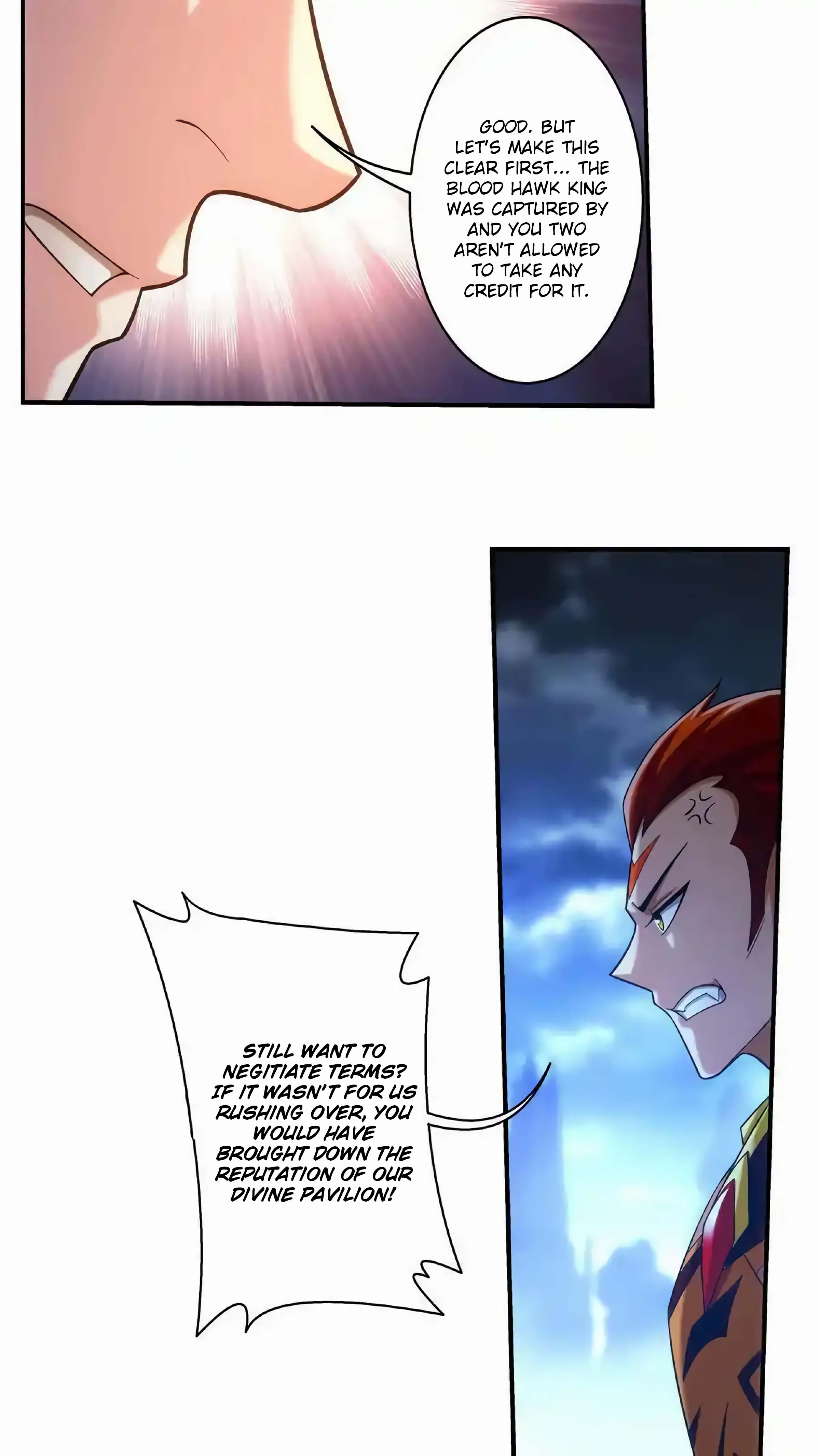 The 11 page of The Great Ruler comic chapter 476