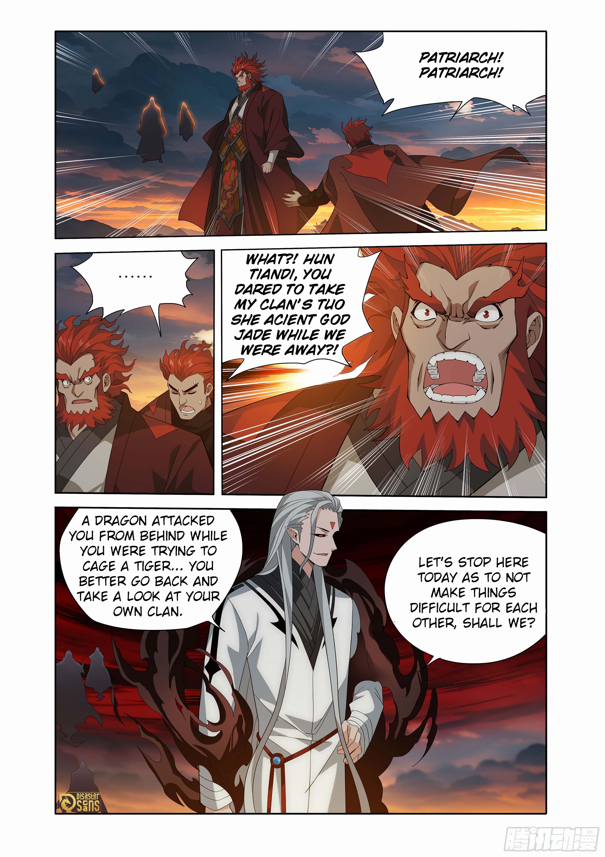 The 6 page of Battle Through The Heavens comic chapter 443