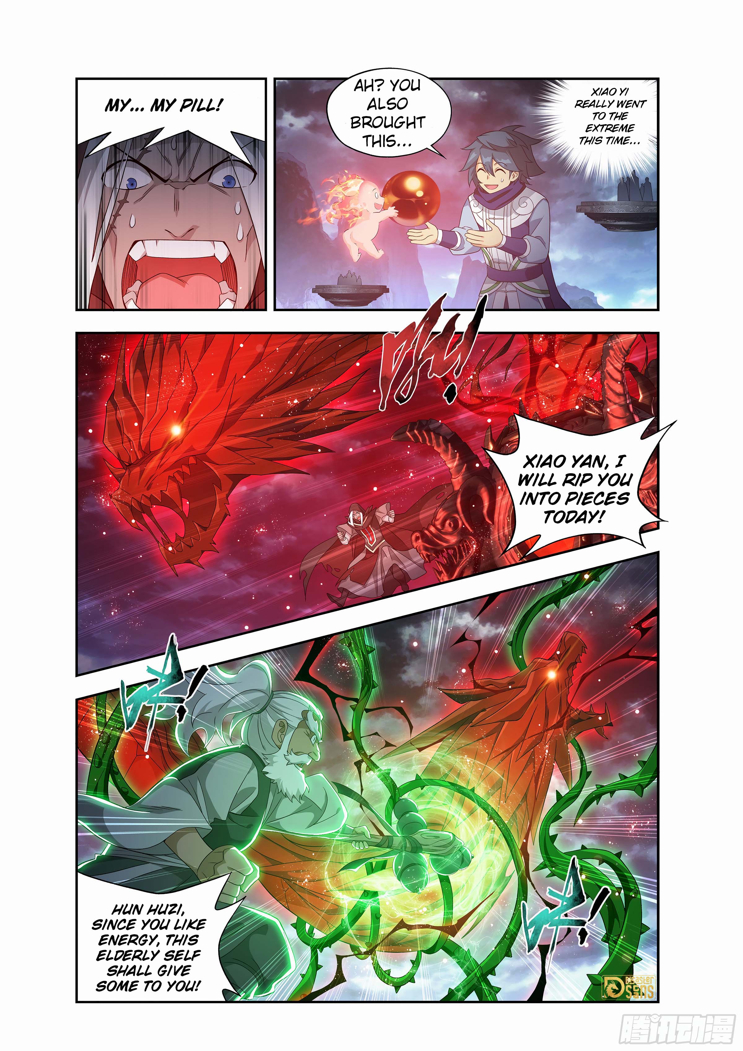 The 15 page of Battle Through The Heavens comic chapter 437