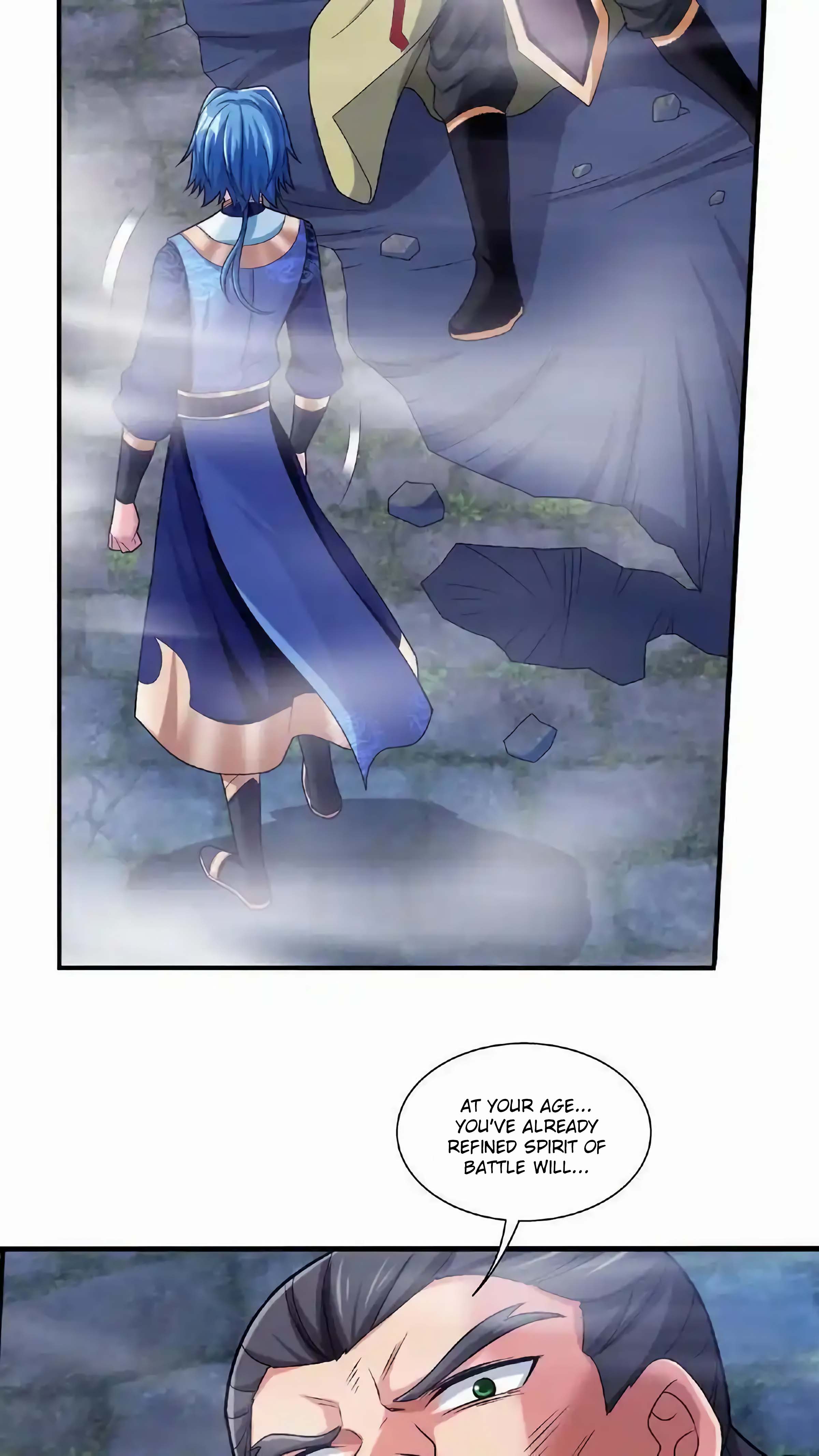 The 23 page of The Great Ruler comic chapter 464