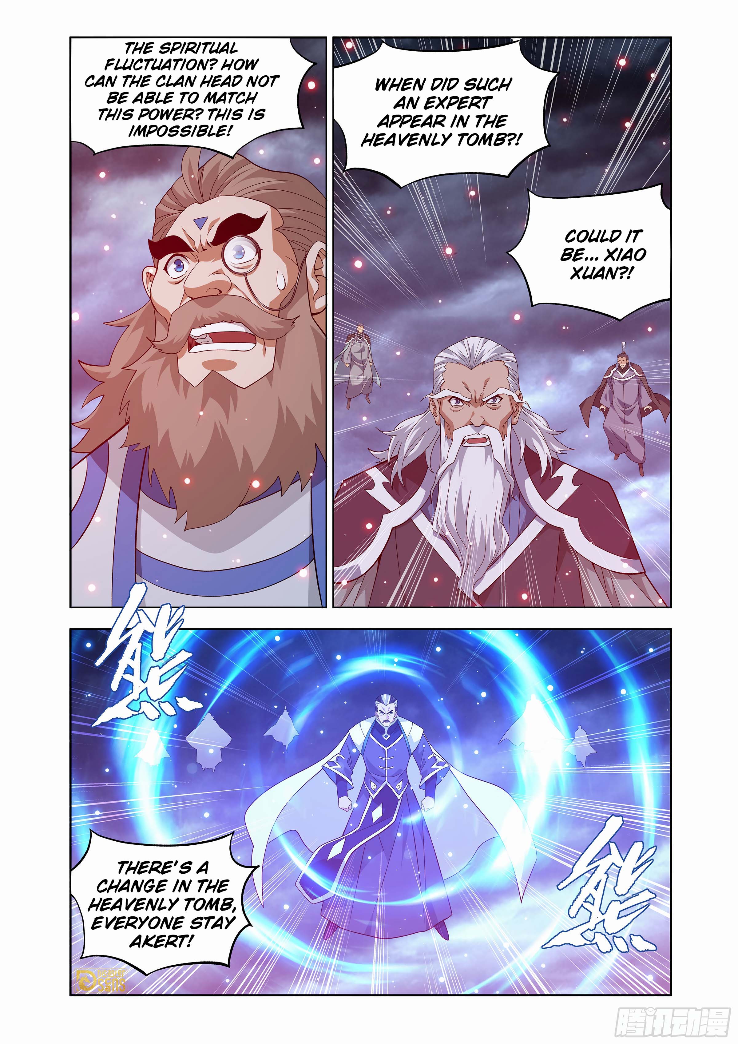 The 6 page of Battle Through The Heavens comic chapter 446