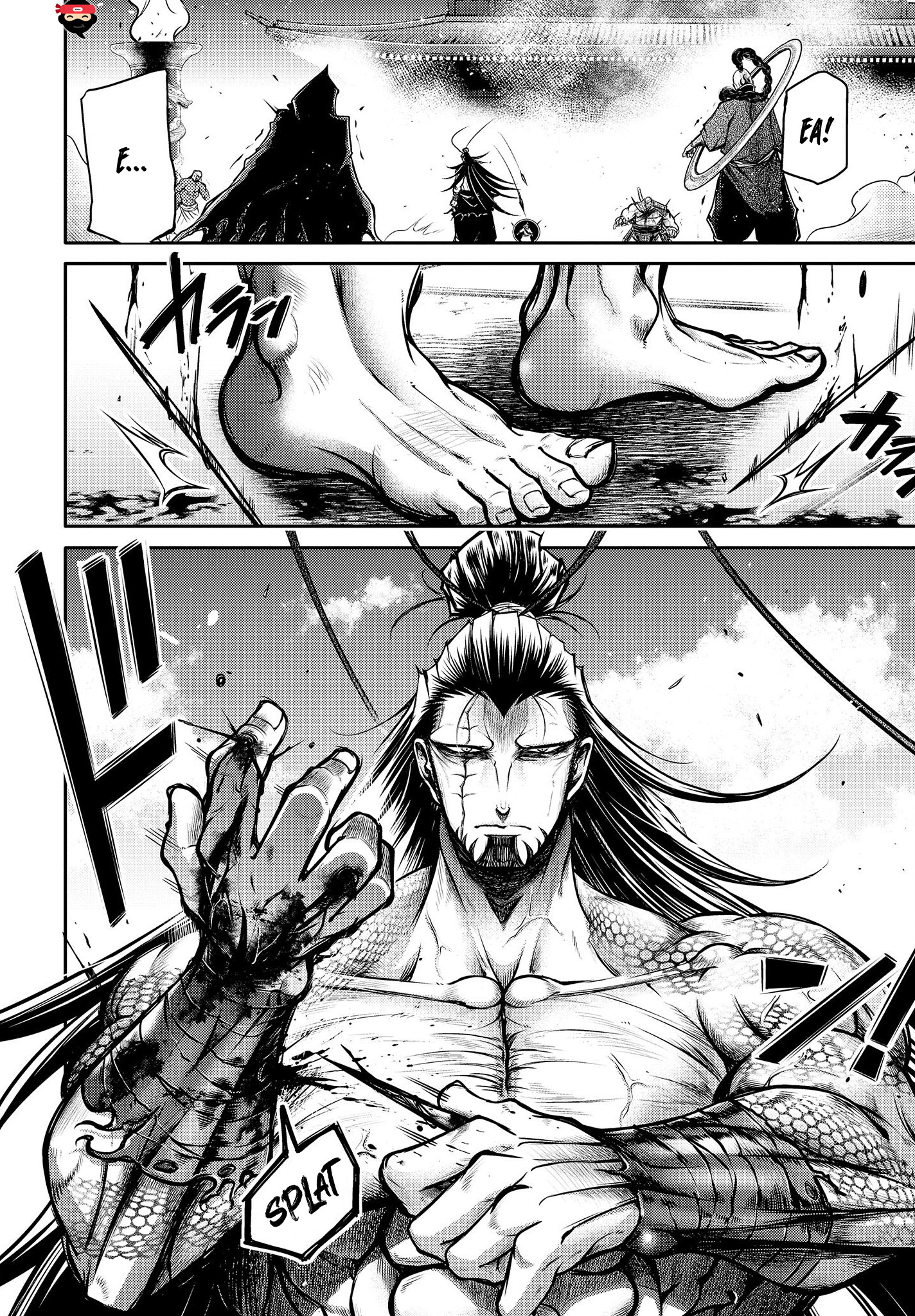 The 3 page of The Legend Of Lu Bu comic chapter 13