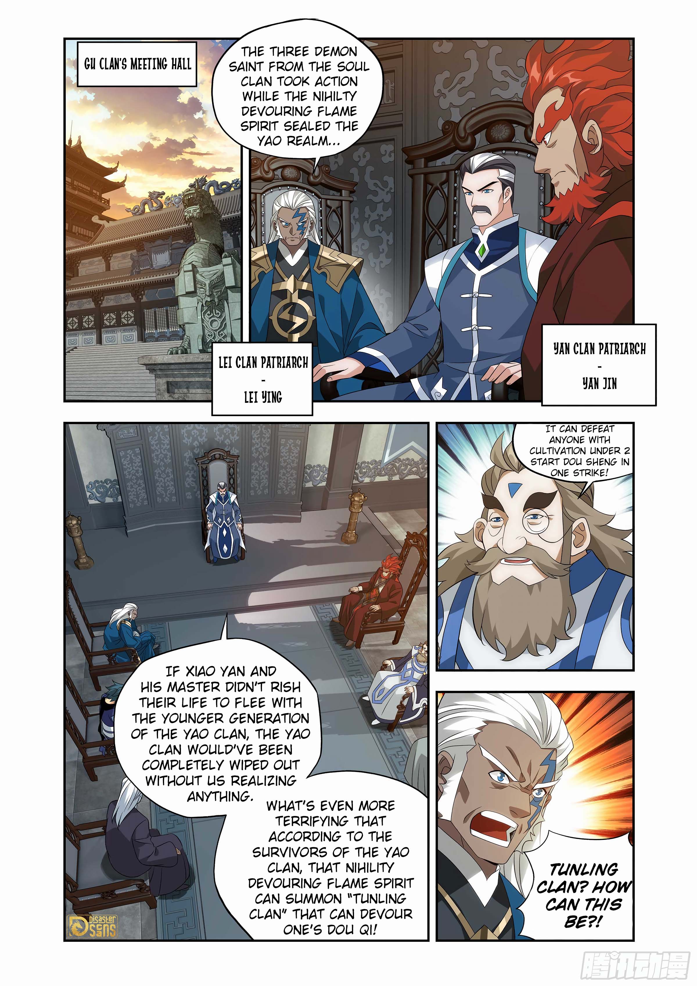 The 19 page of Battle Through The Heavens comic chapter 440