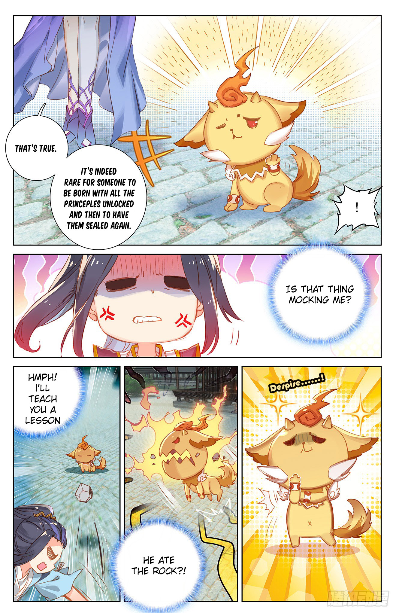 The 6 page of Yuan Zun comic chapter 14