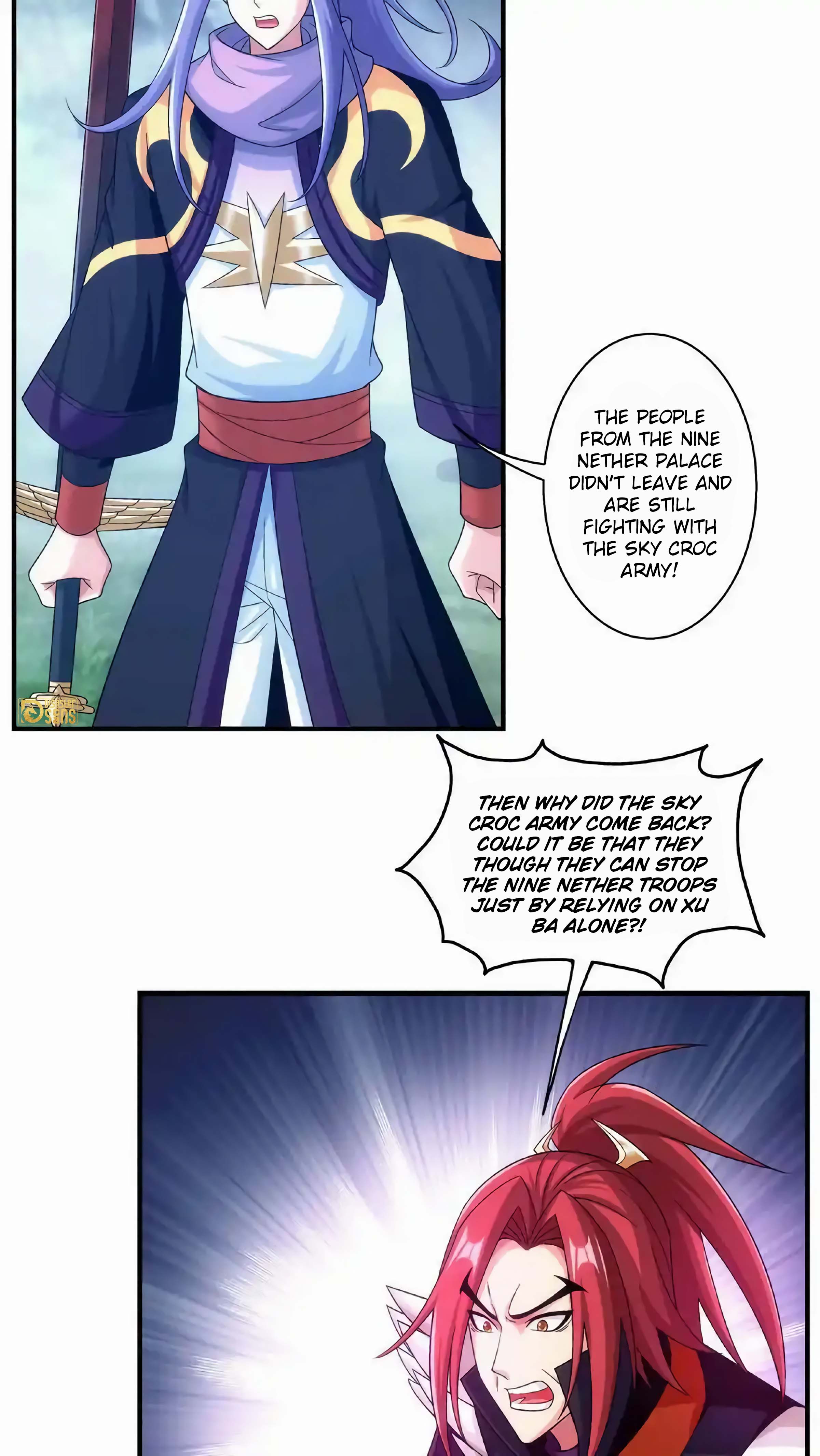 The 11 page of The Great Ruler comic chapter 474