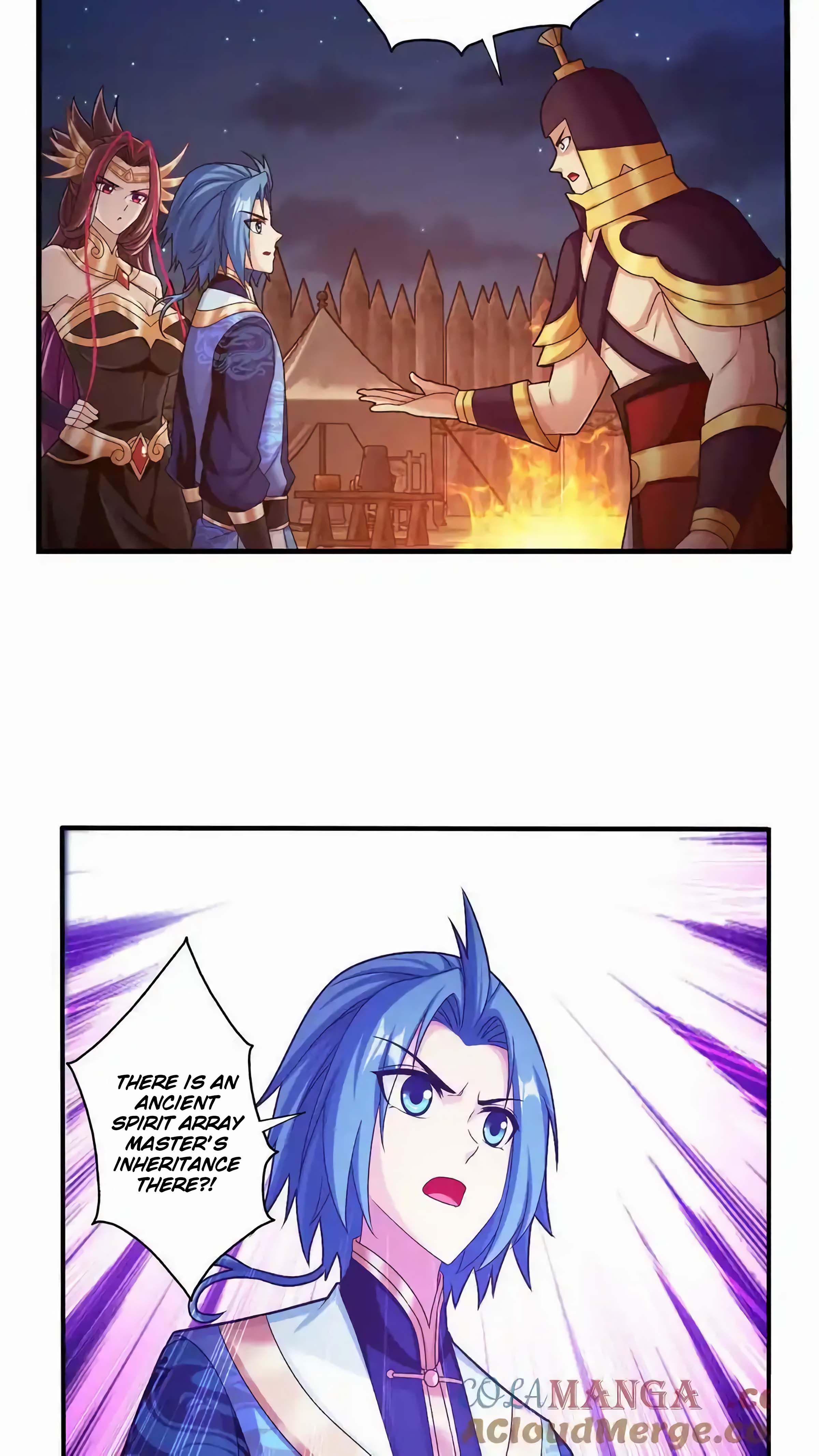 The 40 page of The Great Ruler comic chapter 478