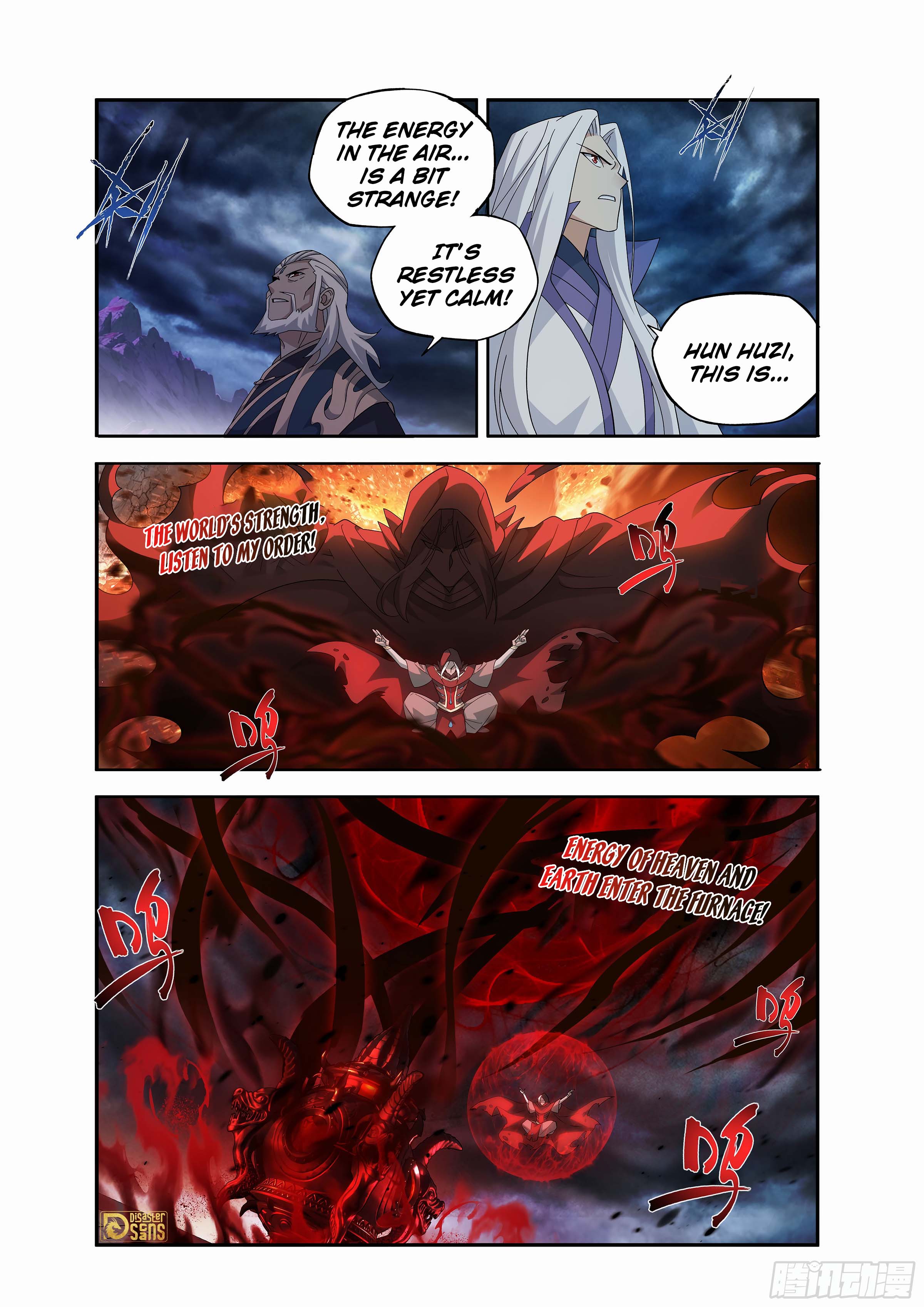 The 8 page of Battle Through The Heavens comic chapter 437