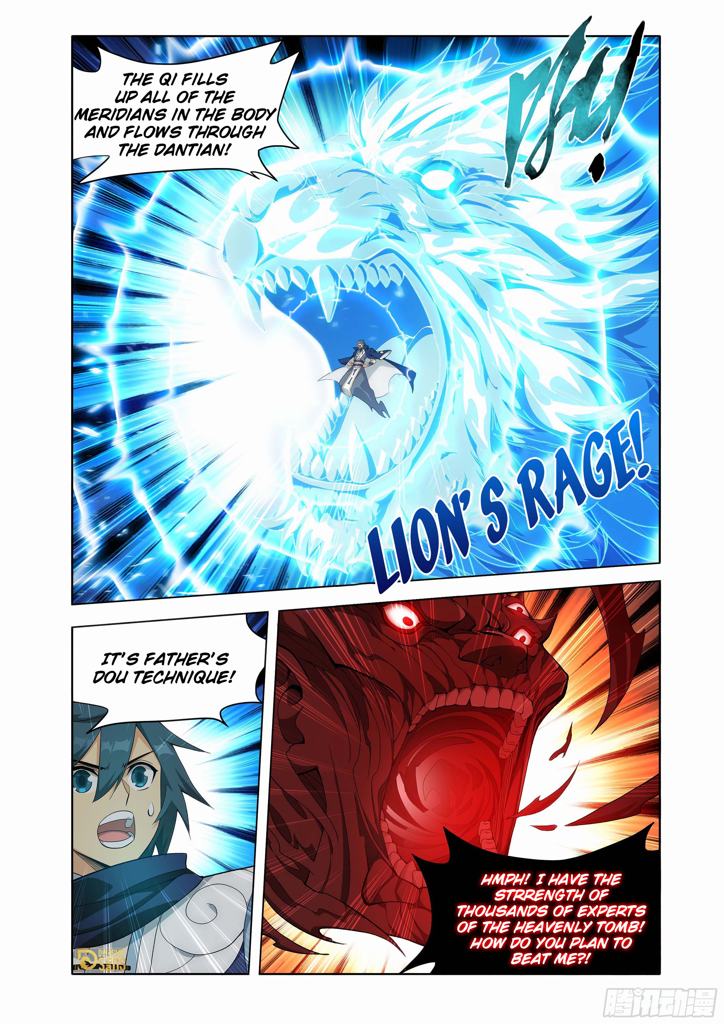 The 15 page of Battle Through The Heavens comic chapter 444