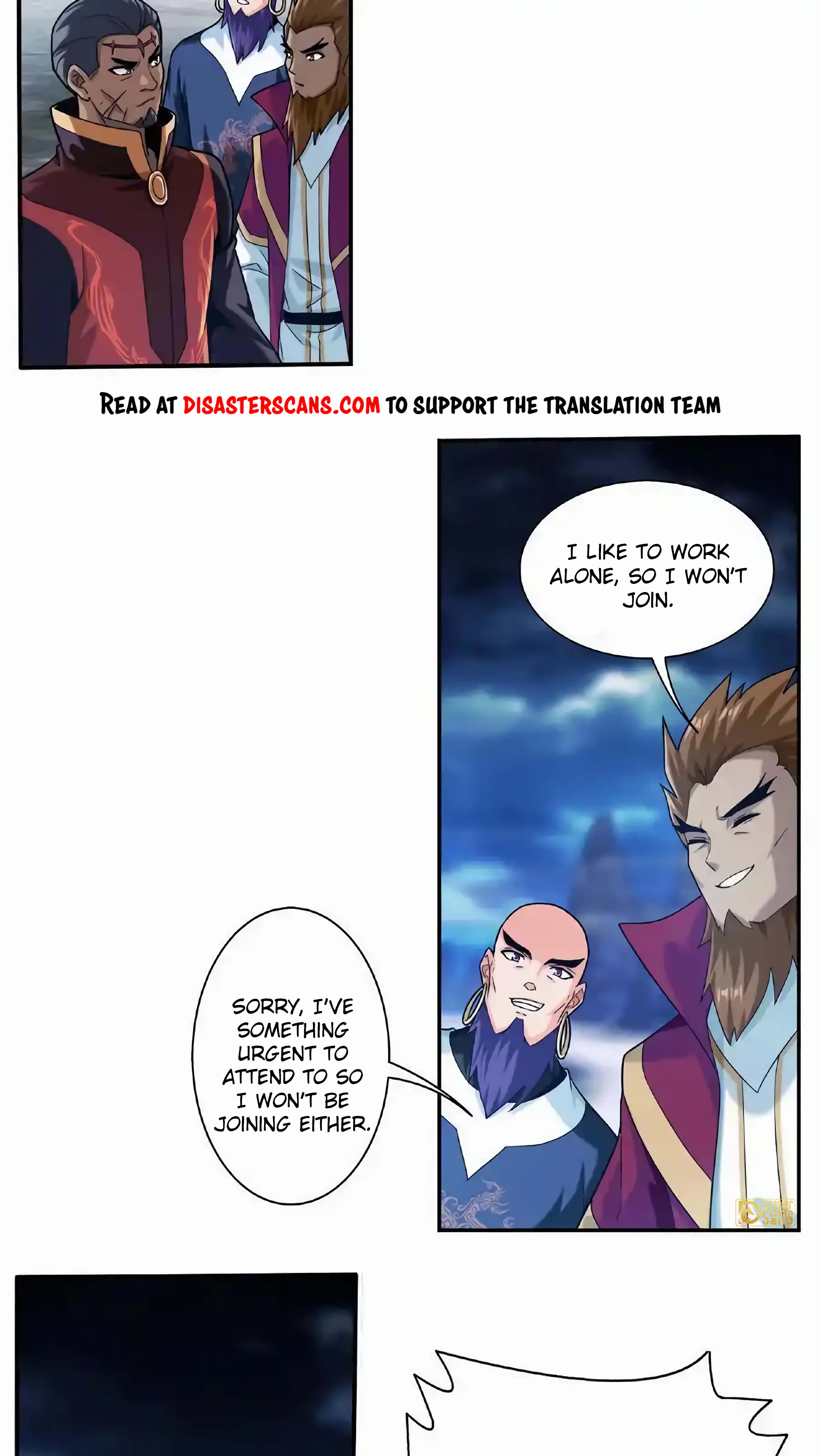 The 21 page of The Great Ruler comic chapter 477